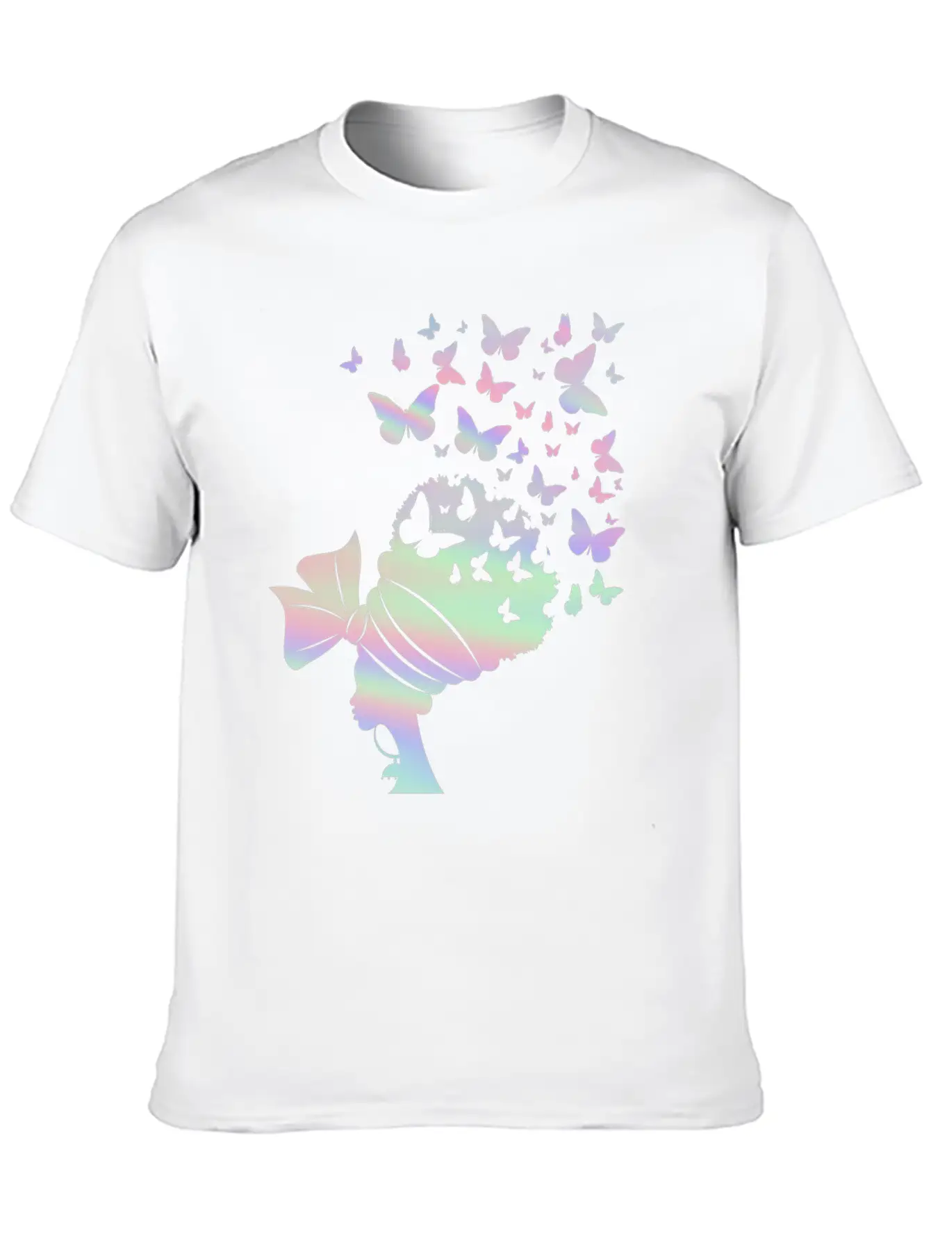 Queen Women Butterfly Lover Pastel Unisex Casual T-Shirt – Clean Design For Daily Comfort