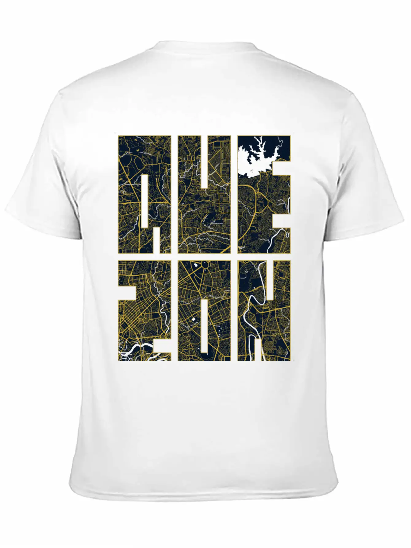 Quezon, Philippines City Map Typography - Art Deco Classic Fit Graphic Tee For Daily Comfort – Unisex Cotton Shirt