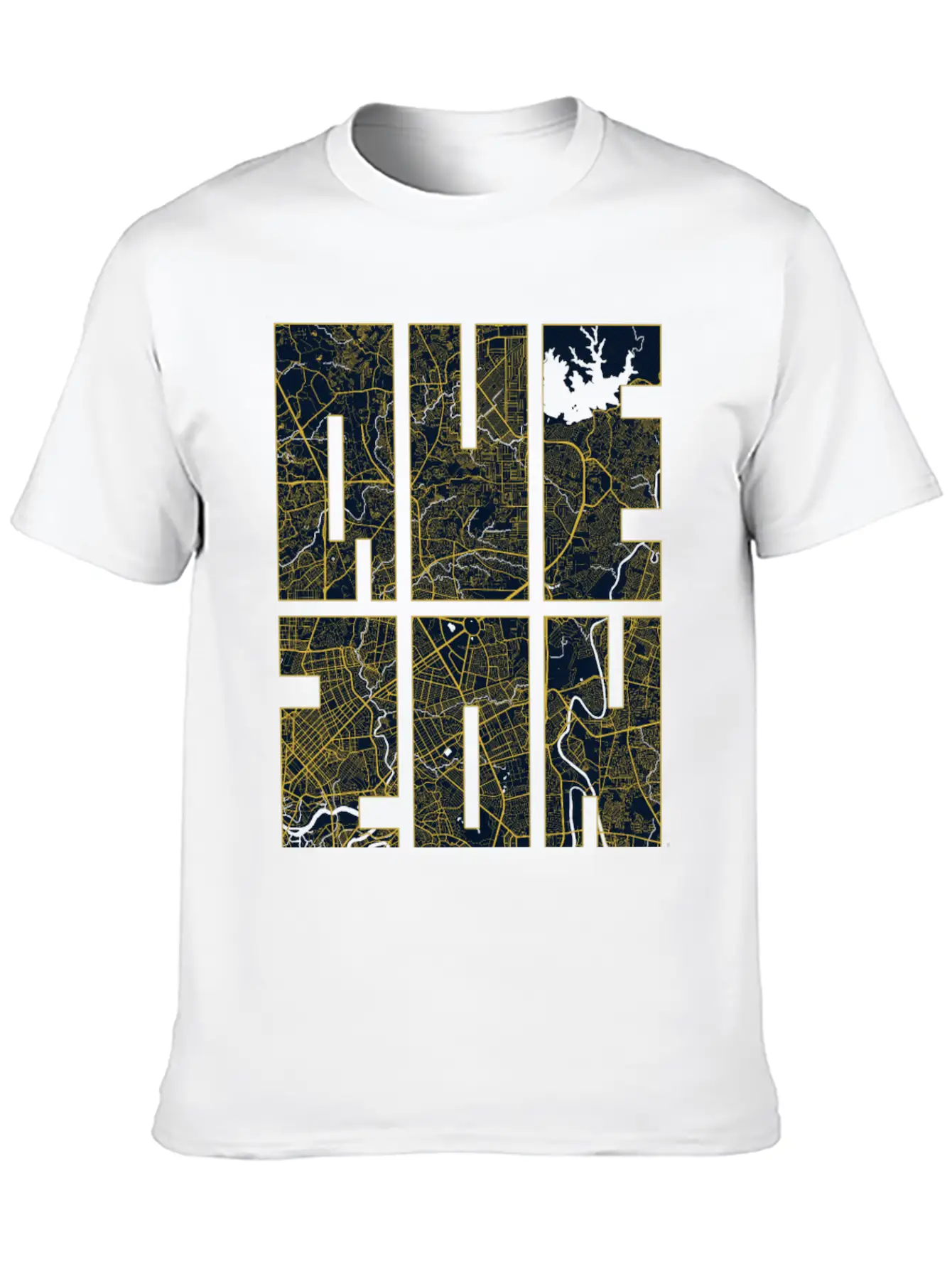 Quezon, Philippines City Map Typography - Art Deco Classic Fit Graphic Tee For Daily Comfort – Unisex Cotton Shirt