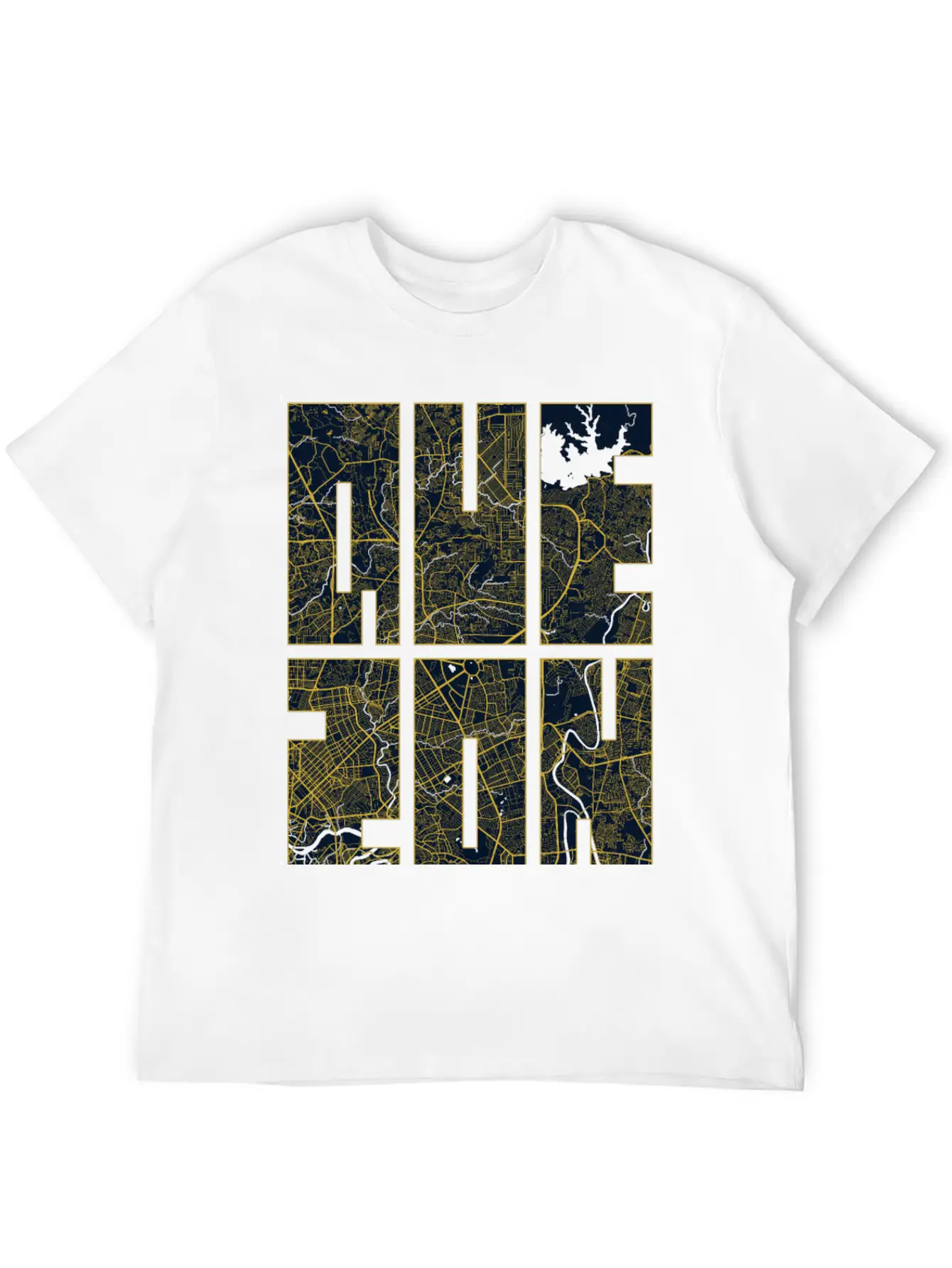 Quezon, Philippines City Map Typography - Art Deco Classic Fit Graphic Tee For Daily Comfort – Unisex Cotton Shirt