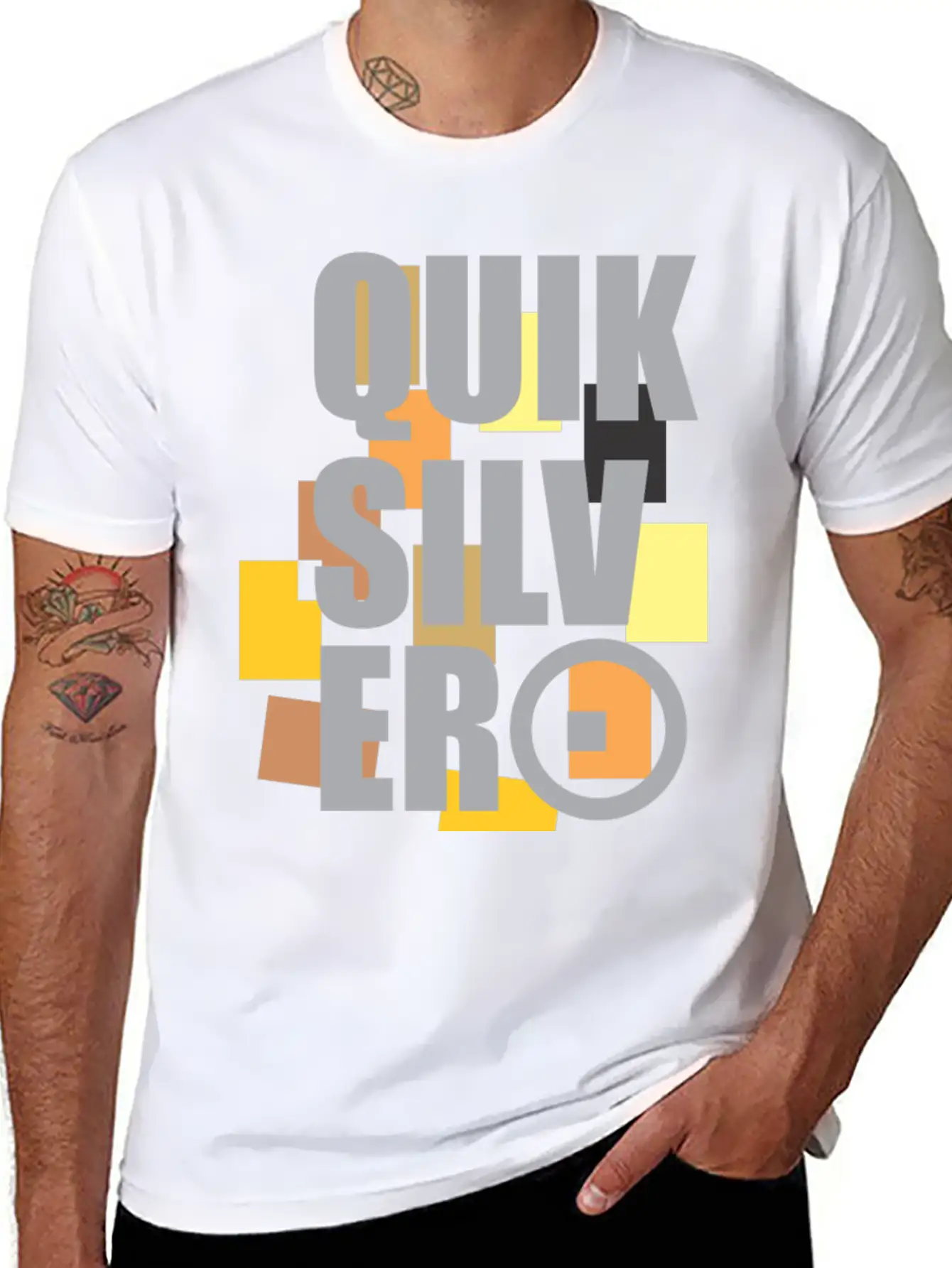 Quik Silver Unisex Casual T-Shirt – Clean Design For Daily Comfort