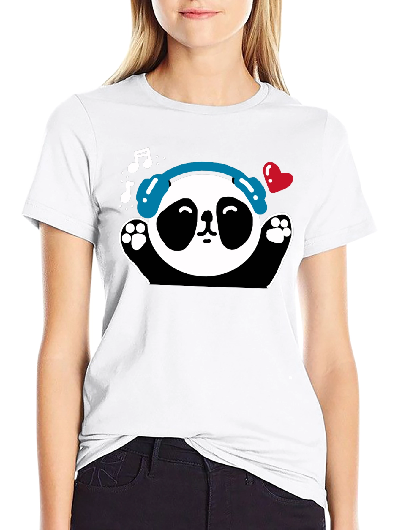 Panda DJ T-Shirt - Cool Graphic Tee