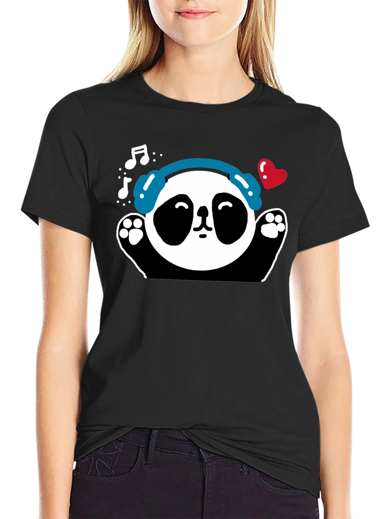 Panda DJ T-Shirt - Cool Graphic Tee
