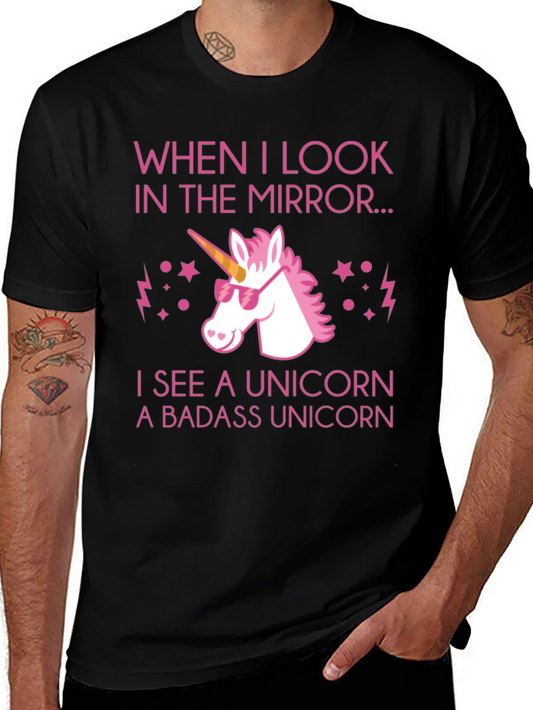 Unicorn Badass T-Shirt - Fun Novelty Tee