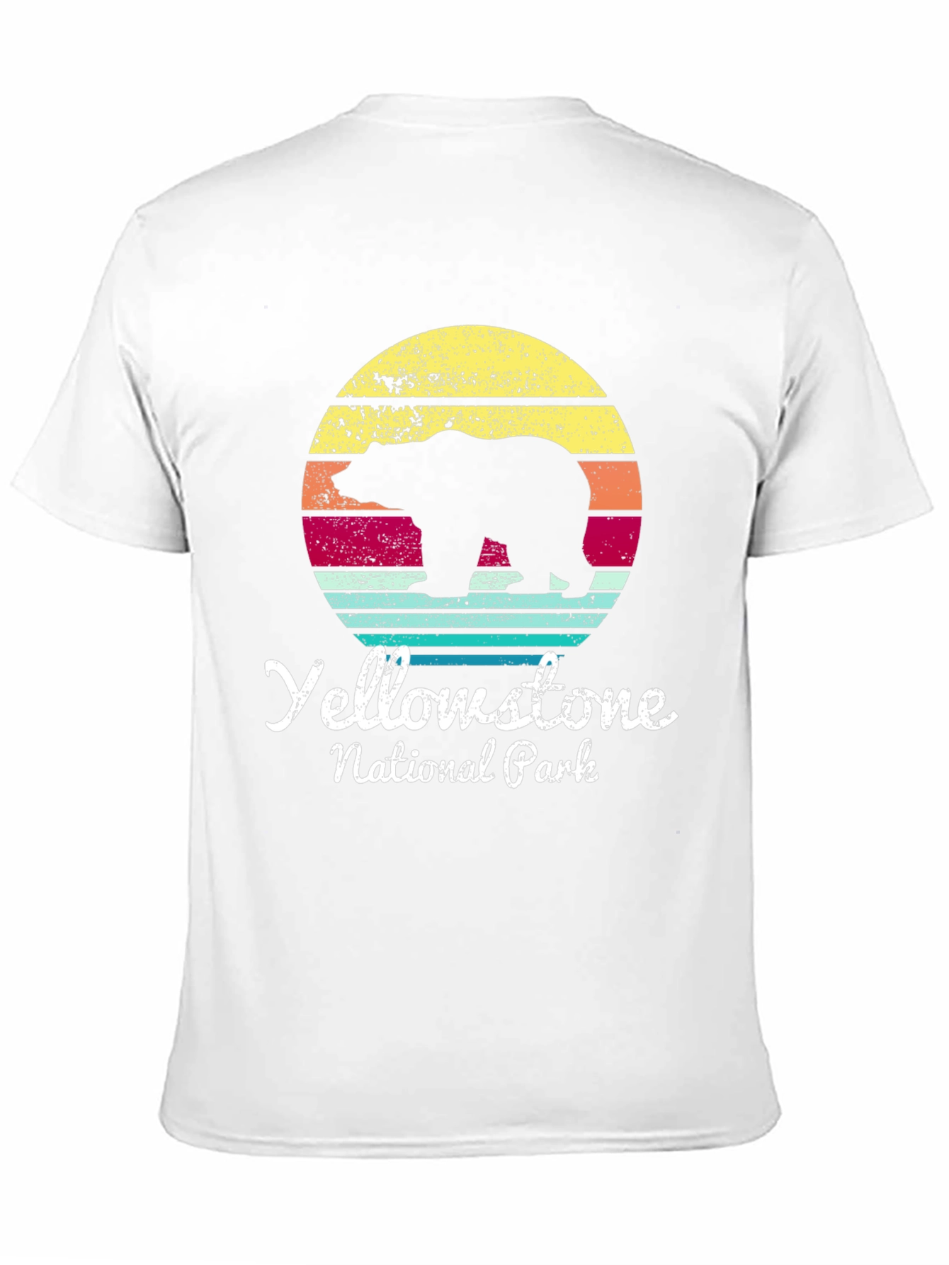 Yellowstone National Park Bear Graphic T-Shirt