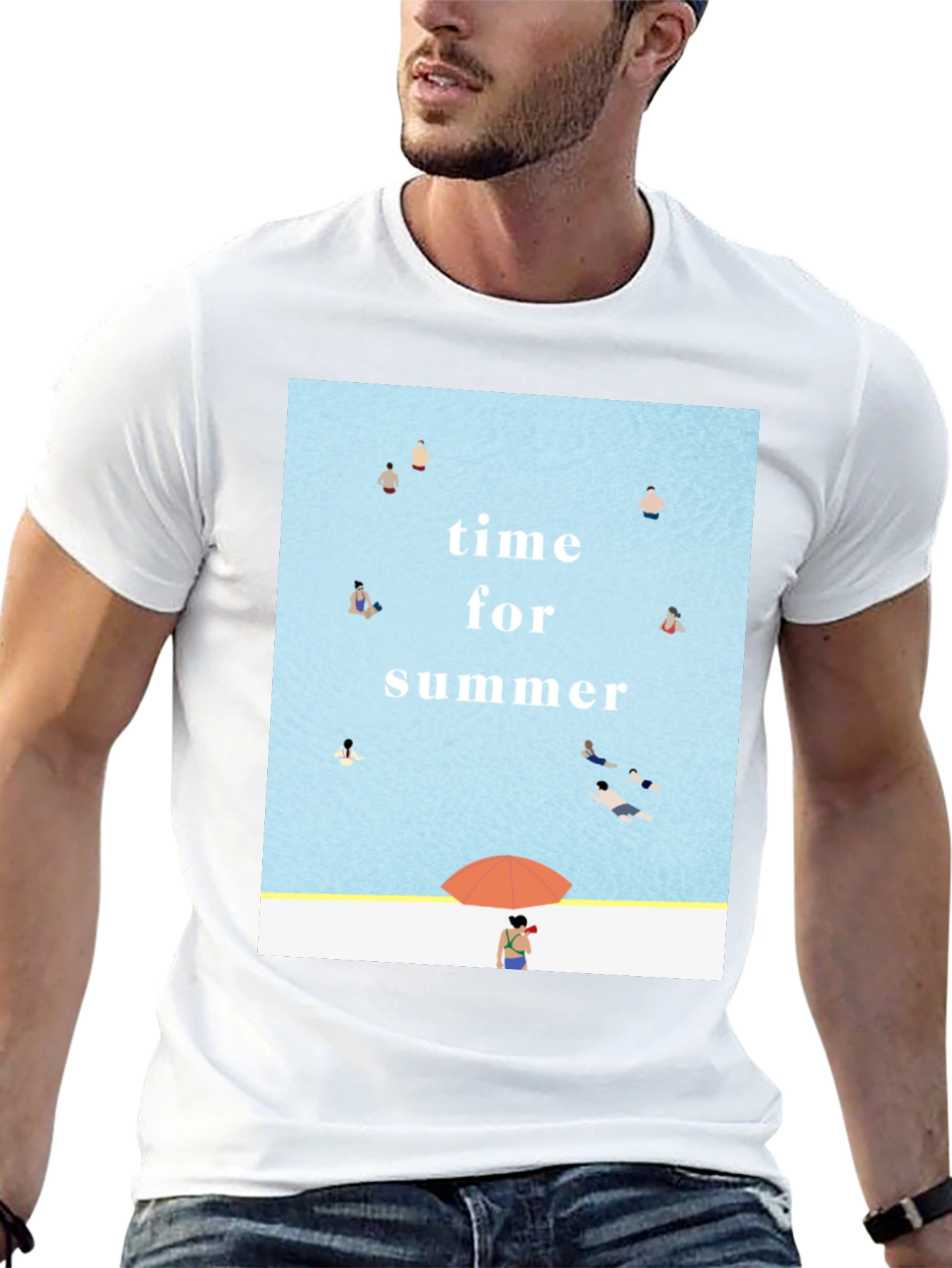 Time for Summer Graphic Tee - Beach Vibes