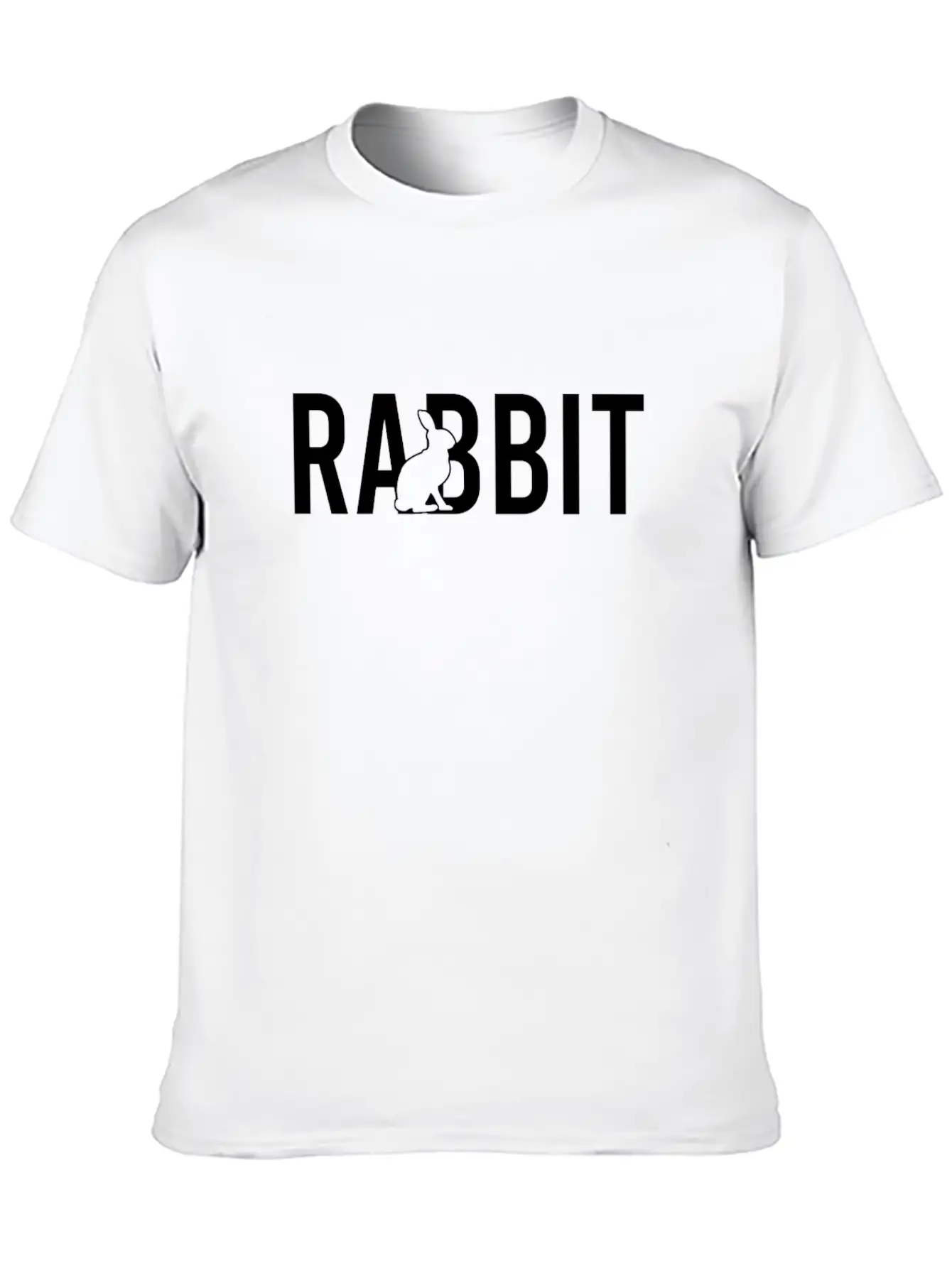 Rabbit Essential Cotton Tee For Daily Outfits – Unisex Style