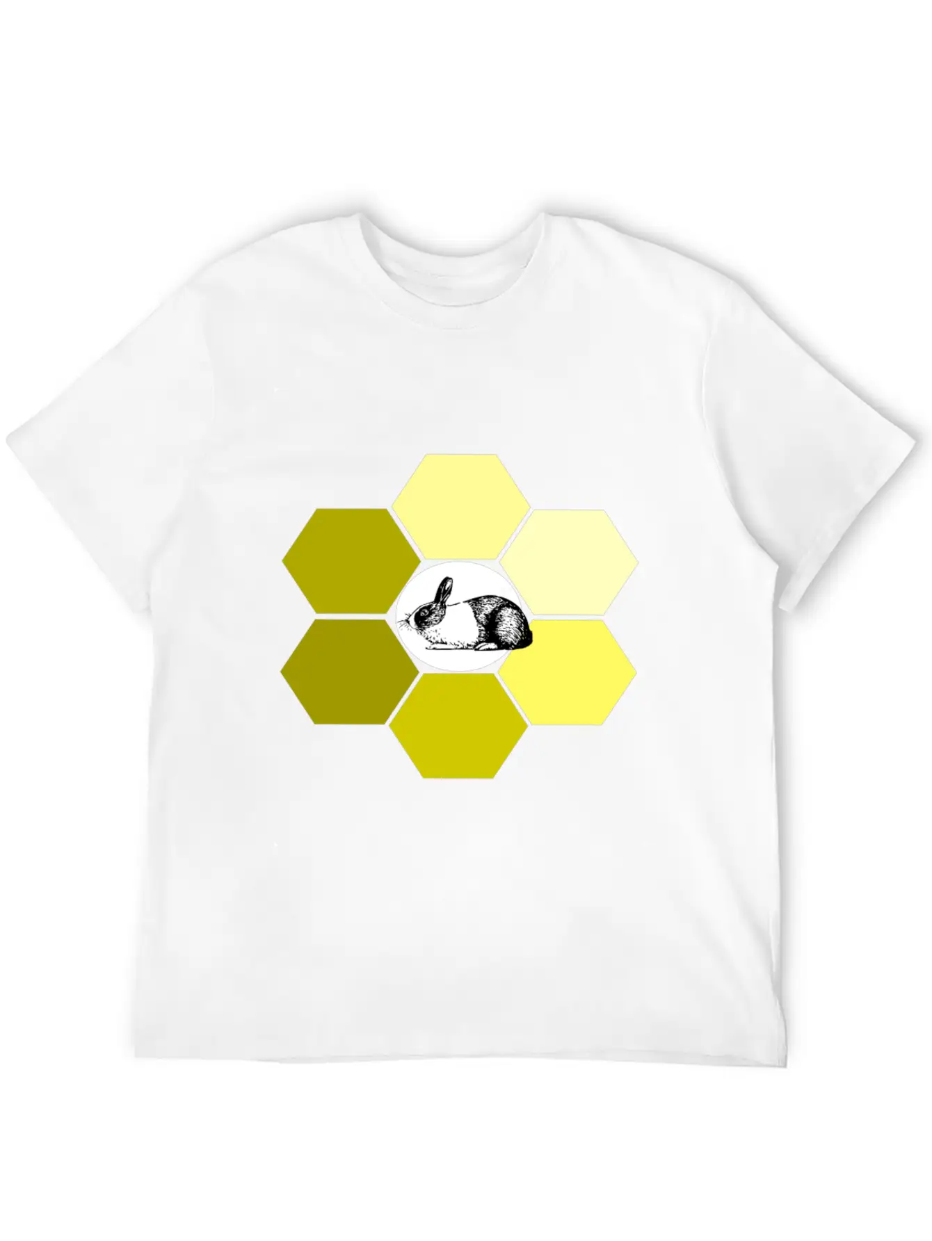 Rabbit Lightweight Cotton T-Shirt – Daily Comfort Graphic Shirt