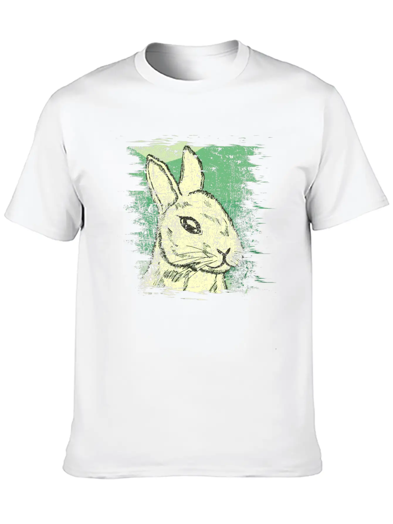Rabbit Stylish Everyday T-Shirt – Unisex Basic Cotton Tee