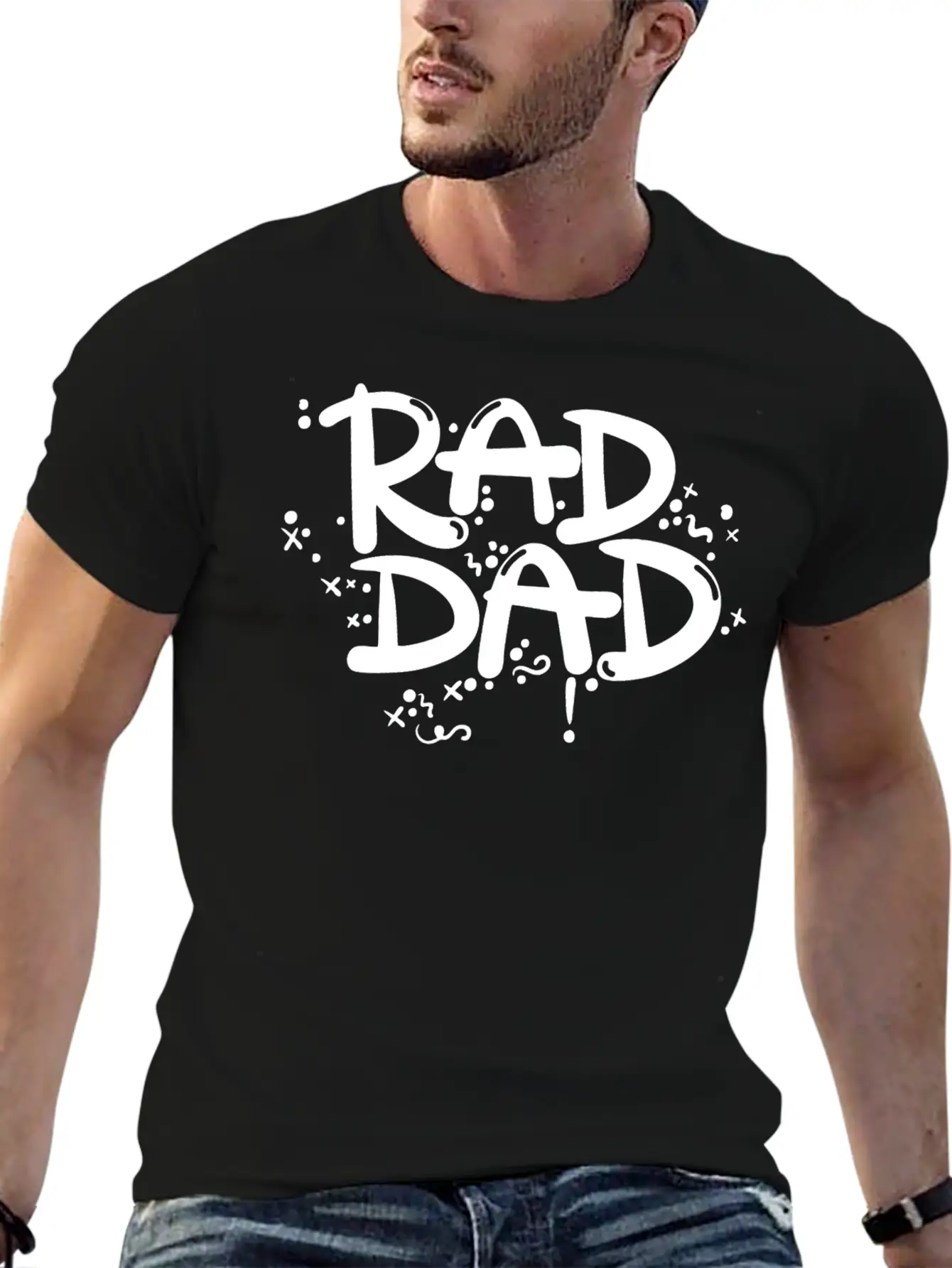 Rad Day Father S Day Unisex Casual T-Shirt – Clean Design For Daily Comfort