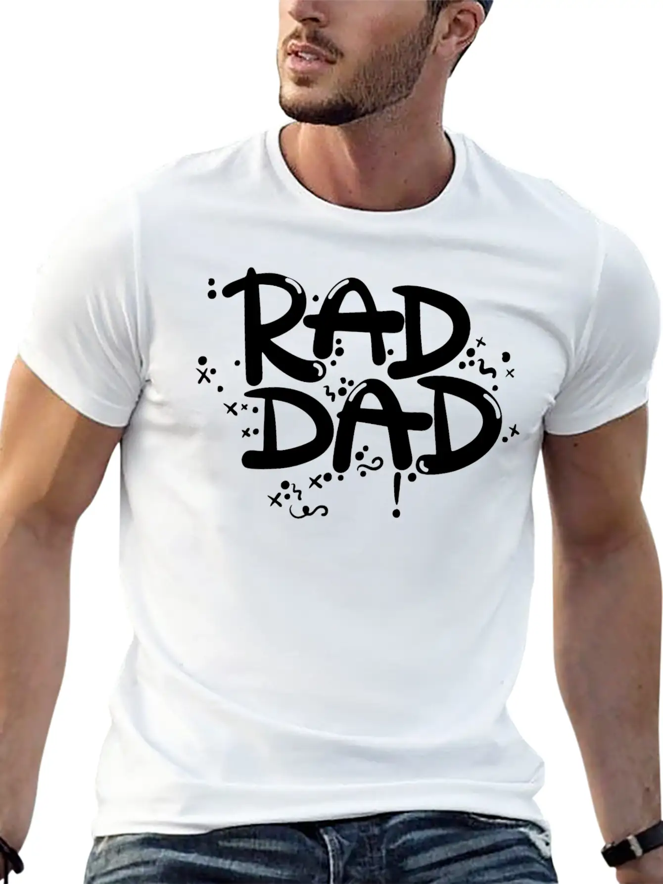 Rad Day Father S Day Unisex Casual T-Shirt – Clean Design For Daily Comfort