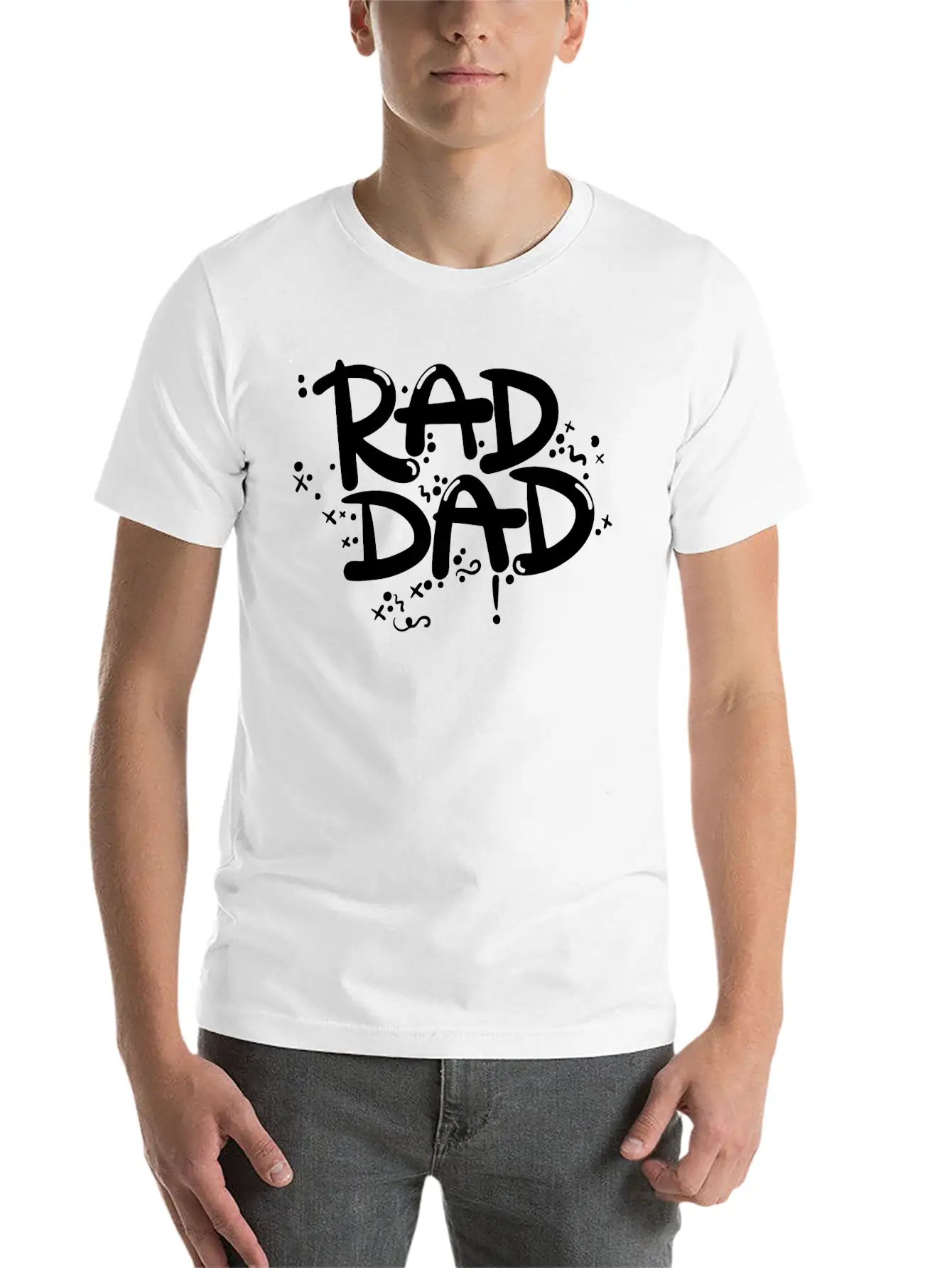 Rad Day Father S Day Unisex Casual T-Shirt – Clean Design For Daily Comfort