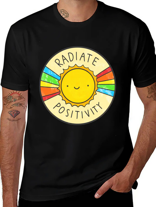 Radiate Positivity Classic T Shirt Soft Cotton Short Sleeve Tee – Unisex Wardrobe Staple