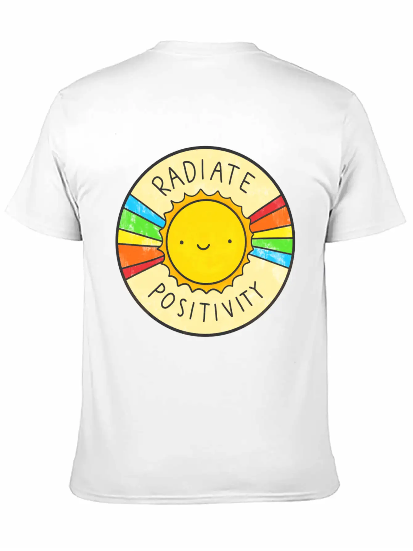 Radiate Positivity Classic T Shirt Soft Cotton Short Sleeve Tee – Unisex Wardrobe Staple