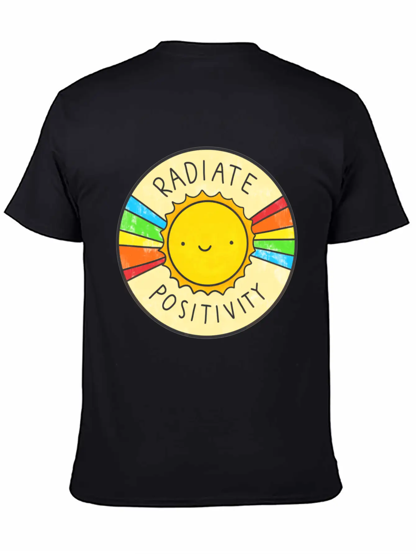 Radiate Positivity Classic T Shirt Soft Cotton Short Sleeve Tee – Unisex Wardrobe Staple