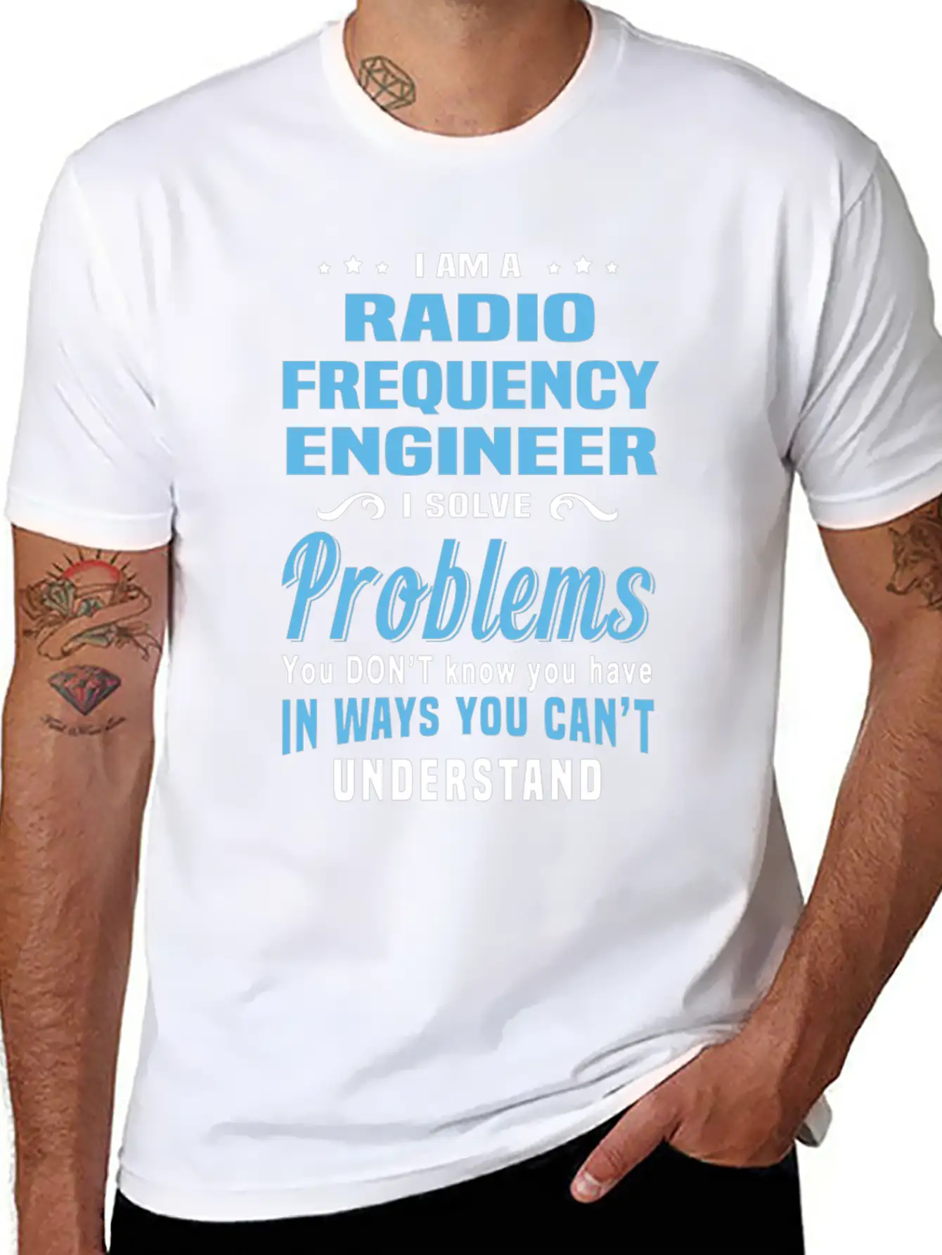 Radio Frequency Engineer Essential Cotton Tee For Daily Outfits – Unisex Style