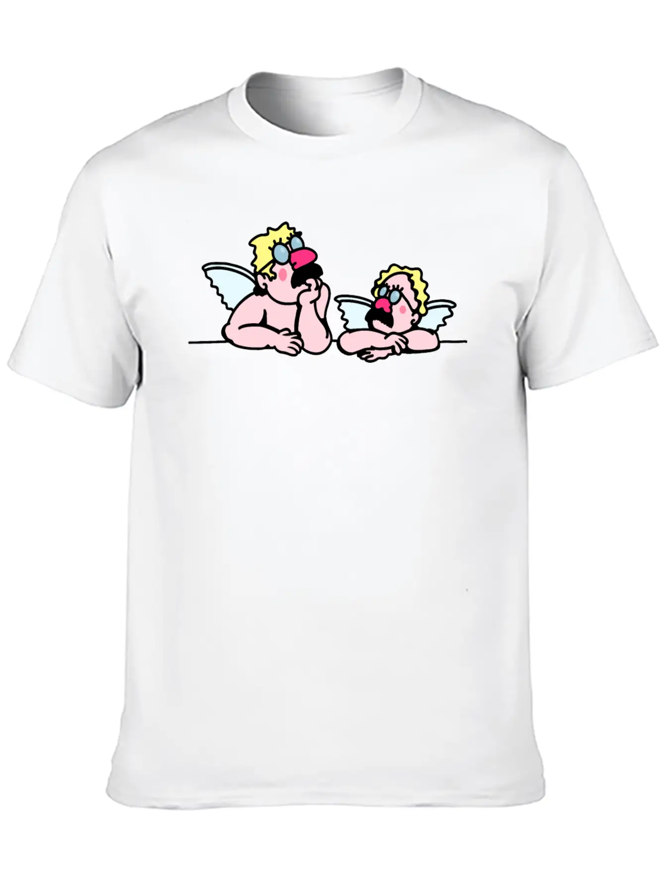 Raffaels Angels Masked Soft Cotton Short Sleeve Tee – Unisex Wardrobe Staple