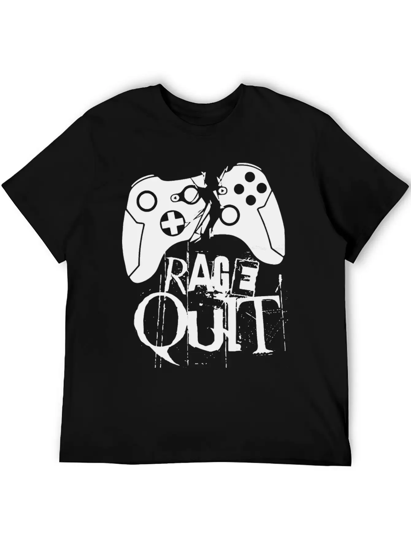 Rage Quit Gamepad Console PC Gaming Gamer Sklave Classic Fit Graphic Tee For Daily Comfort – Unisex Cotton Shirt
