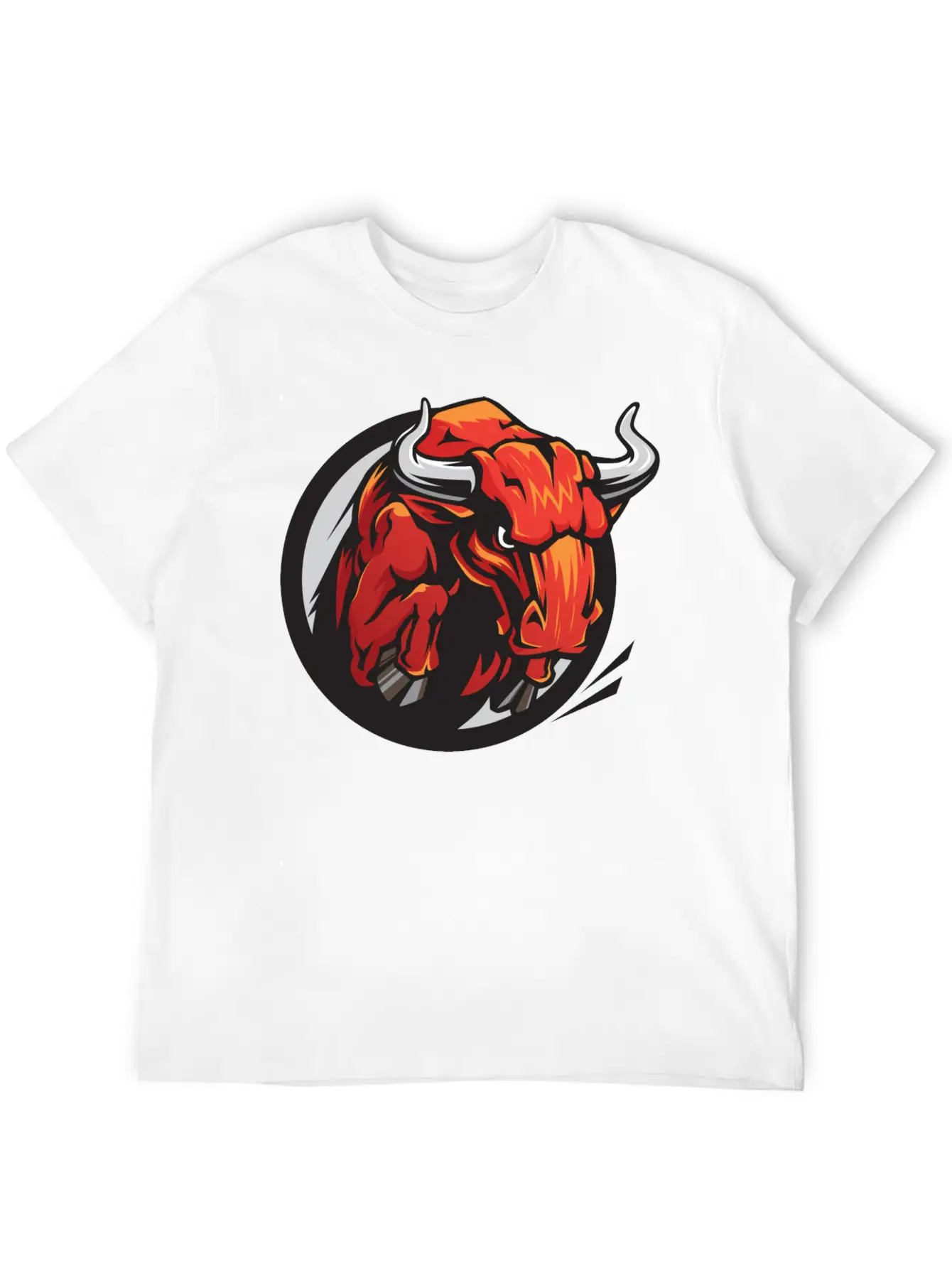 Raging Bull Classic Fit Graphic Tee For Daily Comfort – Unisex Cotton Shirt