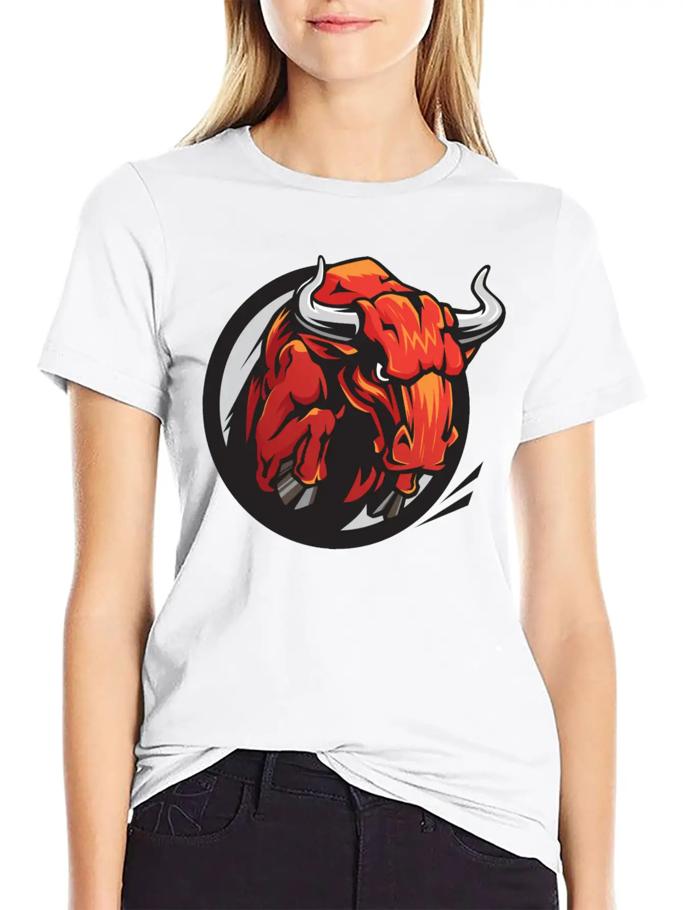 Raging Bull Classic Fit Graphic Tee For Daily Comfort – Unisex Cotton Shirt