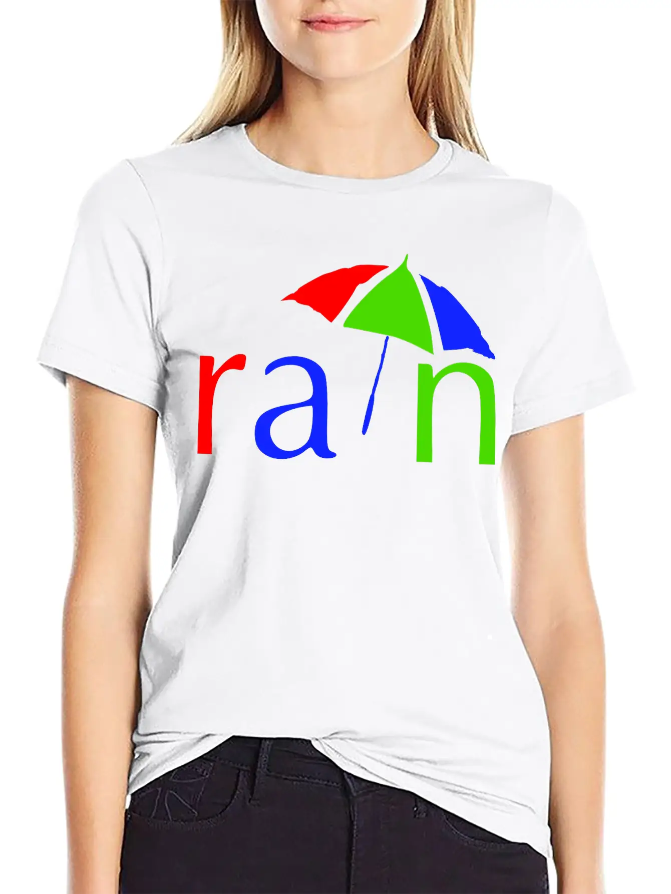 Rain Lightweight Cotton T-Shirt – Daily Comfort Graphic Shirt