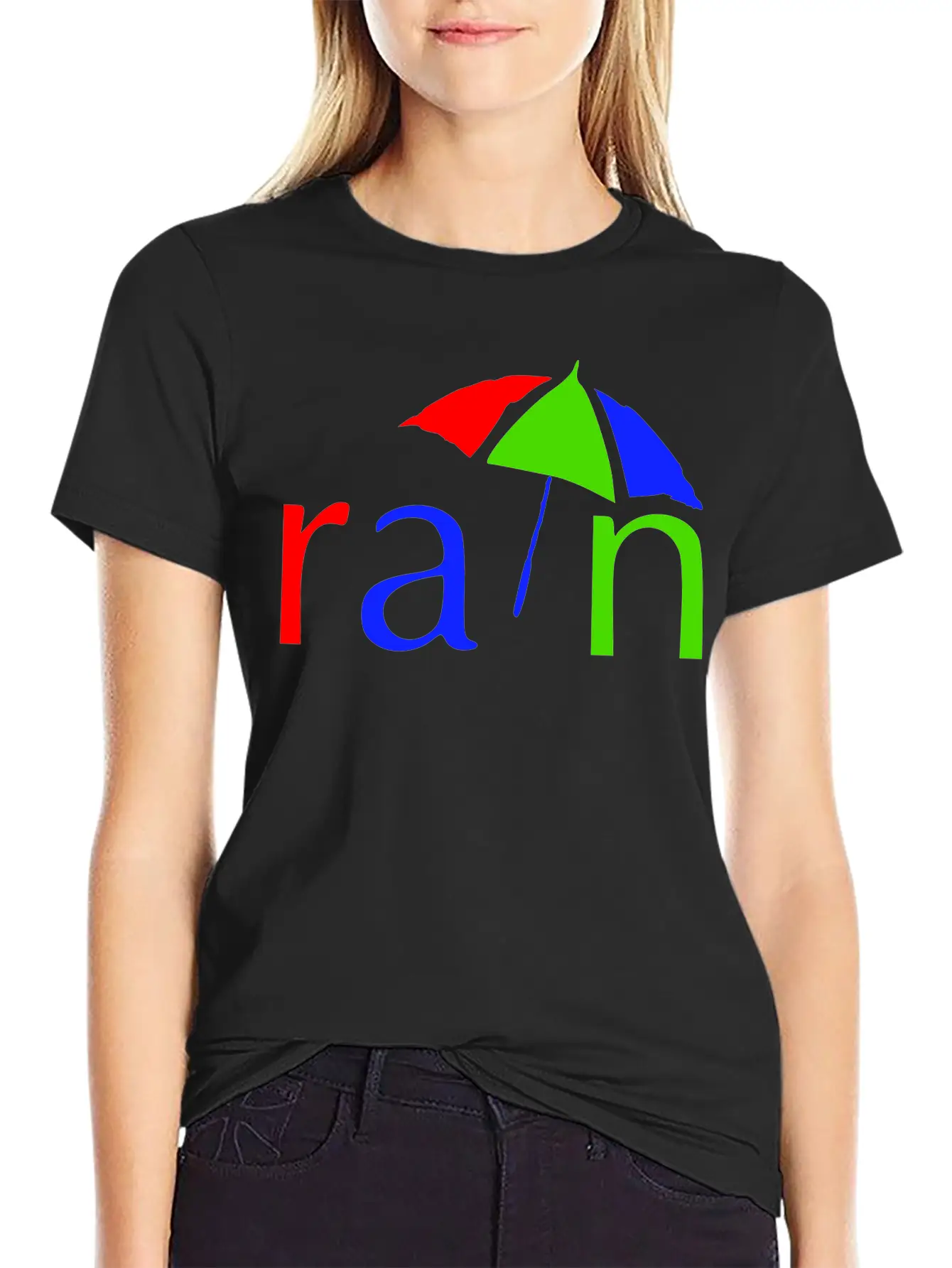 Rain Lightweight Cotton T-Shirt – Daily Comfort Graphic Shirt