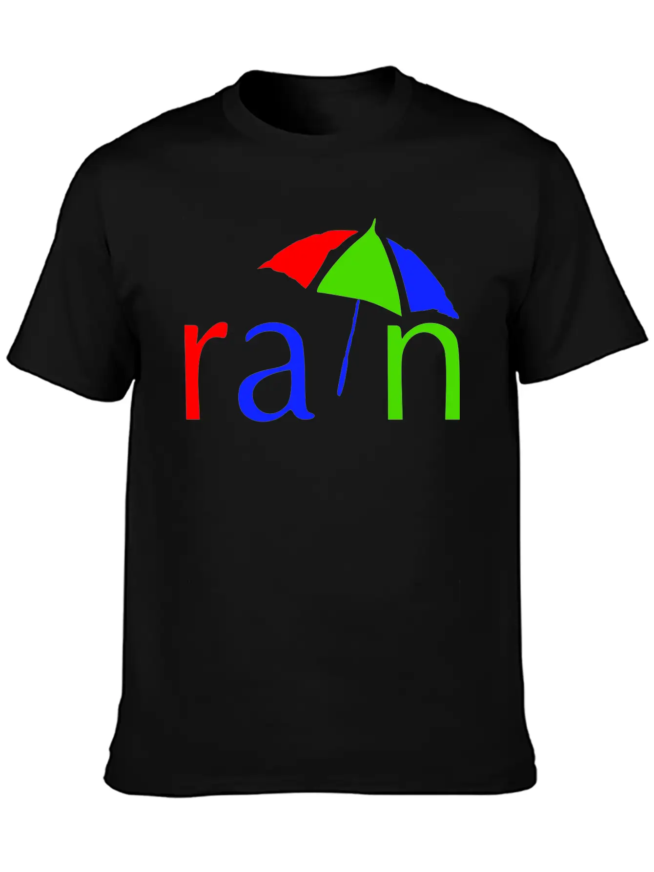 Rain Lightweight Cotton T-Shirt – Daily Comfort Graphic Shirt