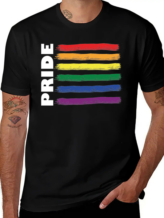 RAINBOW FLAG - PRIDE Soft Cotton Short Sleeve Tee – Unisex Wardrobe Staple
