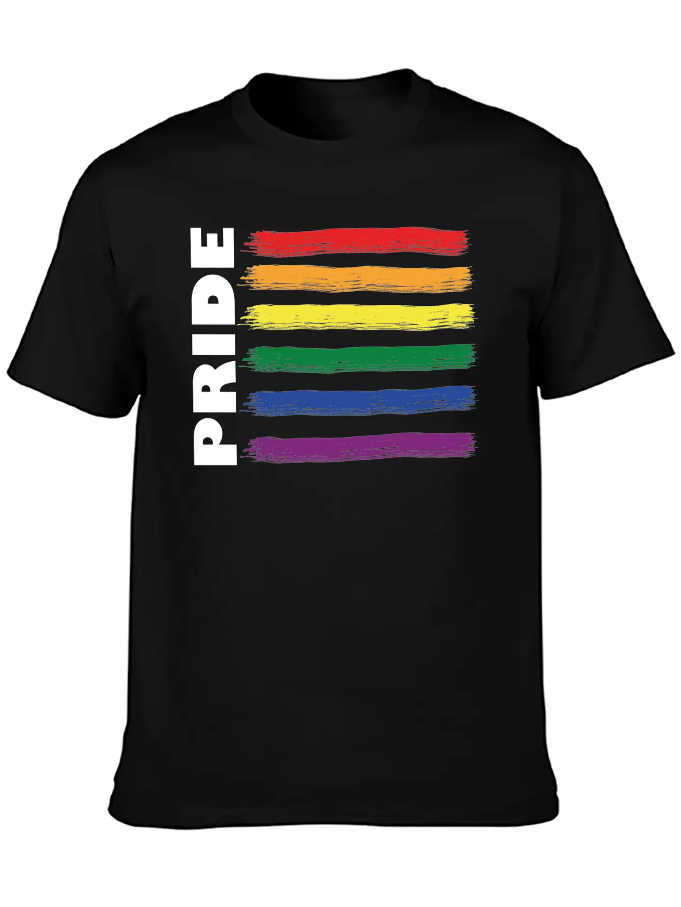RAINBOW FLAG - PRIDE Soft Cotton Short Sleeve Tee – Unisex Wardrobe Staple