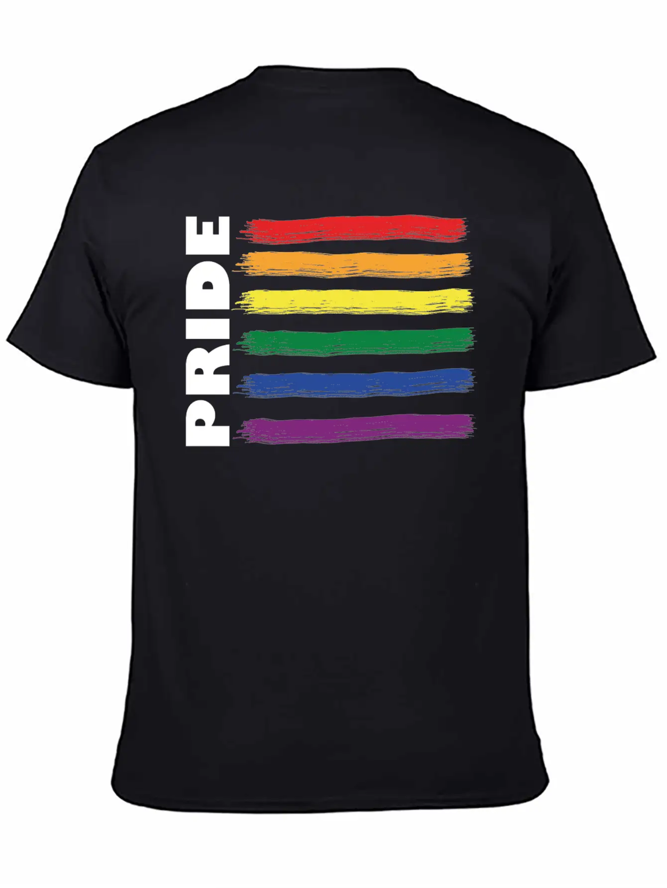 RAINBOW FLAG - PRIDE Soft Cotton Short Sleeve Tee – Unisex Wardrobe Staple