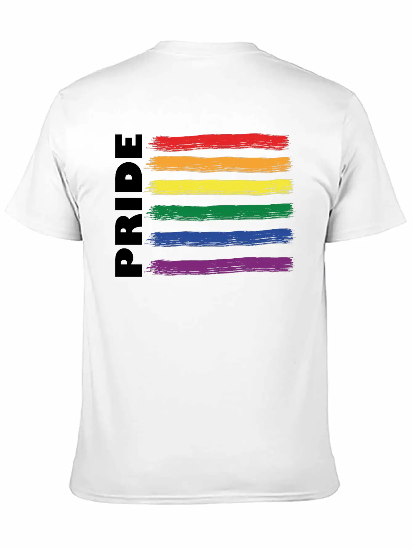 RAINBOW FLAG - PRIDE Soft Cotton Short Sleeve Tee – Unisex Wardrobe Staple