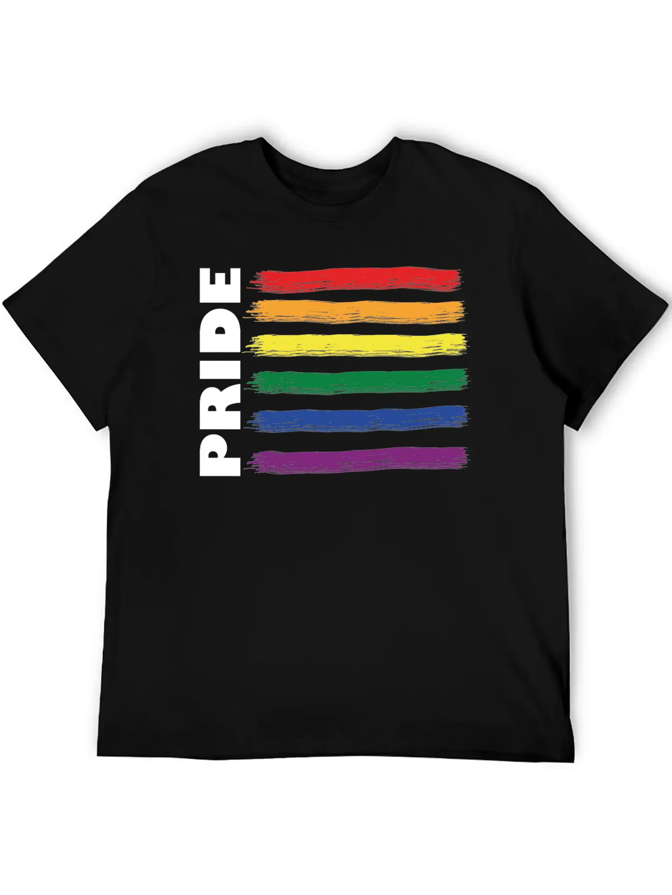 RAINBOW FLAG - PRIDE Soft Cotton Short Sleeve Tee – Unisex Wardrobe Staple