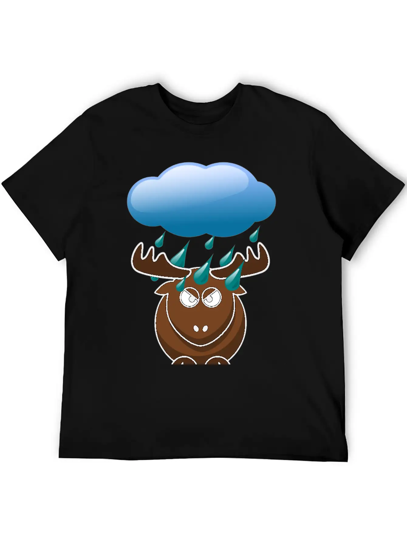 RAINDEER Funny Deer Hunter Tee Shirt Gift Idea Comfortable Minimalist Graphic Tee – Summer Style Essential