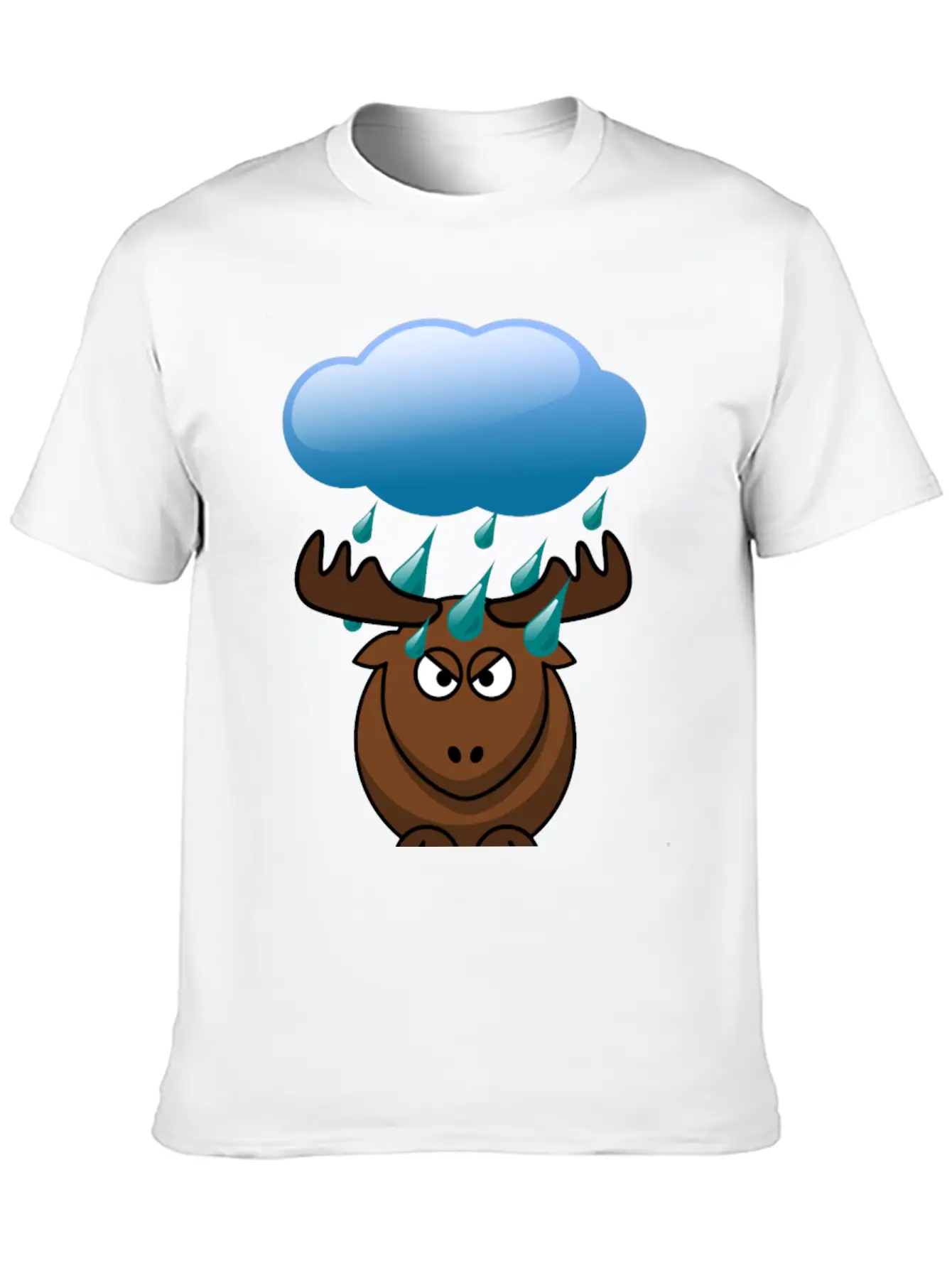 RAINDEER Funny Deer Hunter Tee Shirt Gift Idea Comfortable Minimalist Graphic Tee – Summer Style Essential