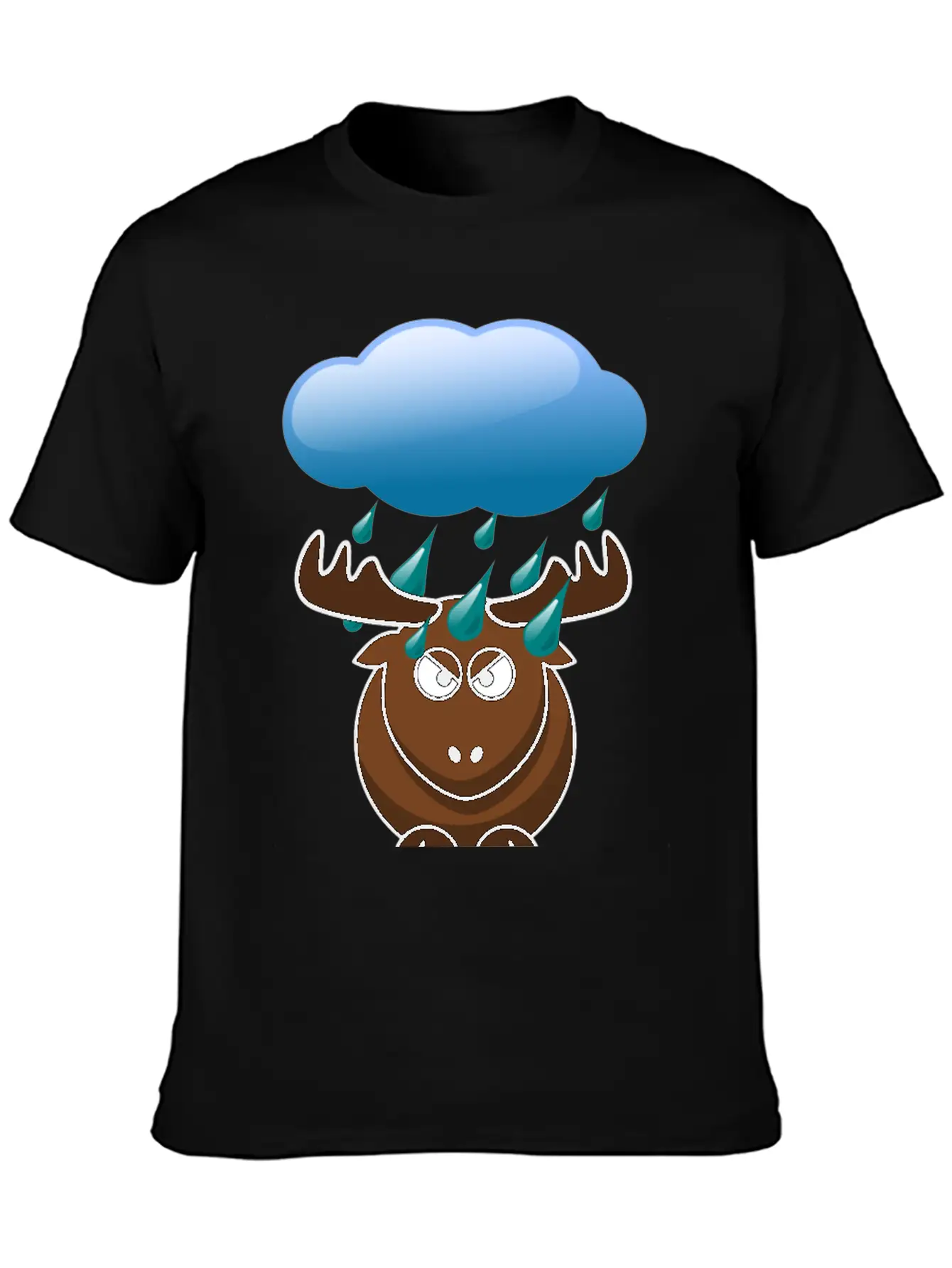 RAINDEER Funny Deer Hunter Tee Shirt Gift Idea Comfortable Minimalist Graphic Tee – Summer Style Essential