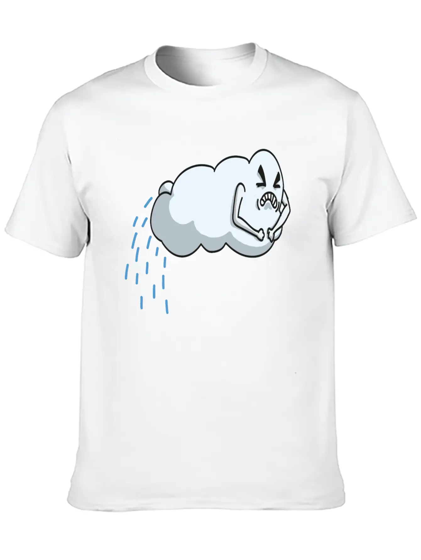 Rainy Cloud Bl Essential Cotton Tee For Daily Outfits – Unisex Style