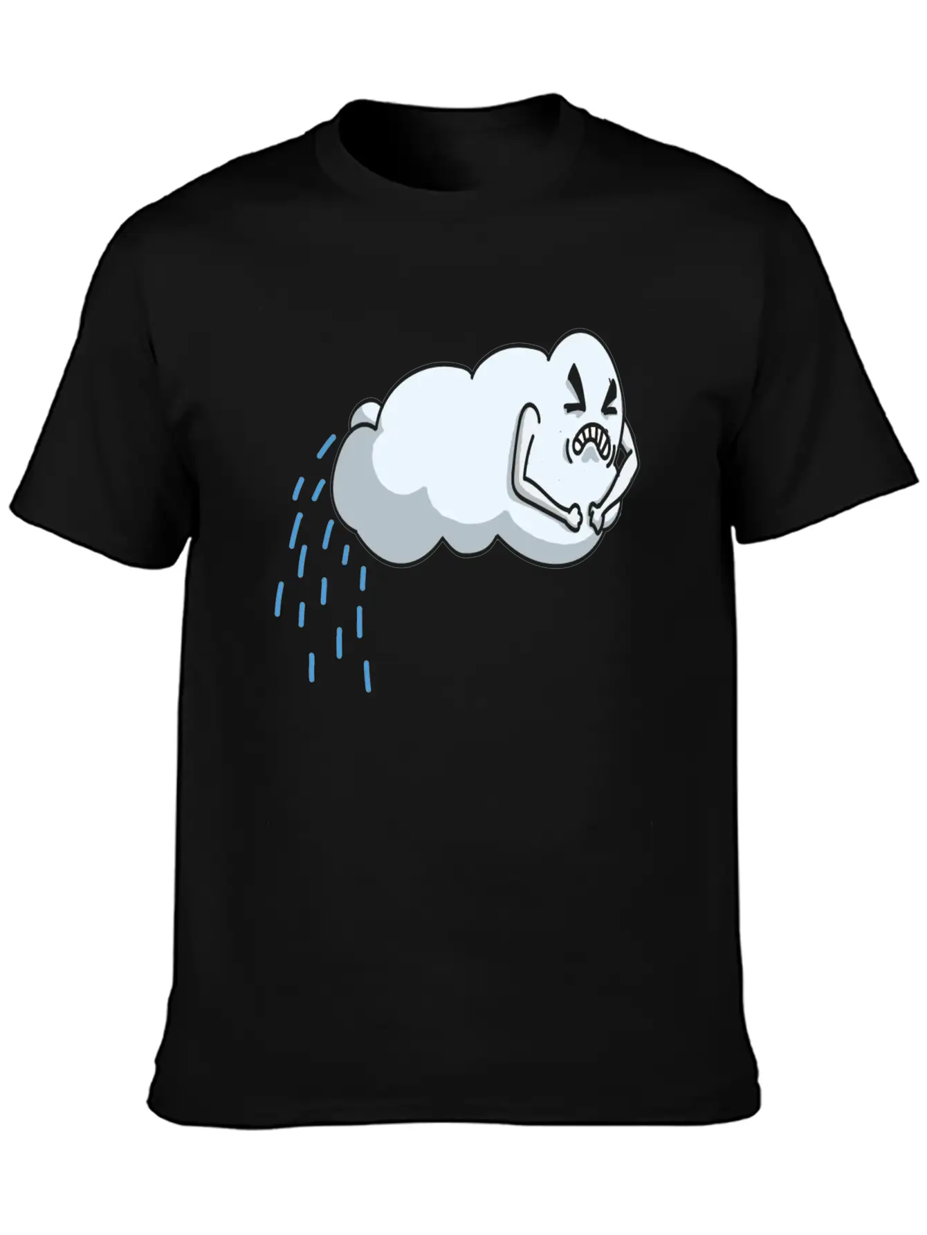 Rainy Cloud Bl Essential Cotton Tee For Daily Outfits – Unisex Style