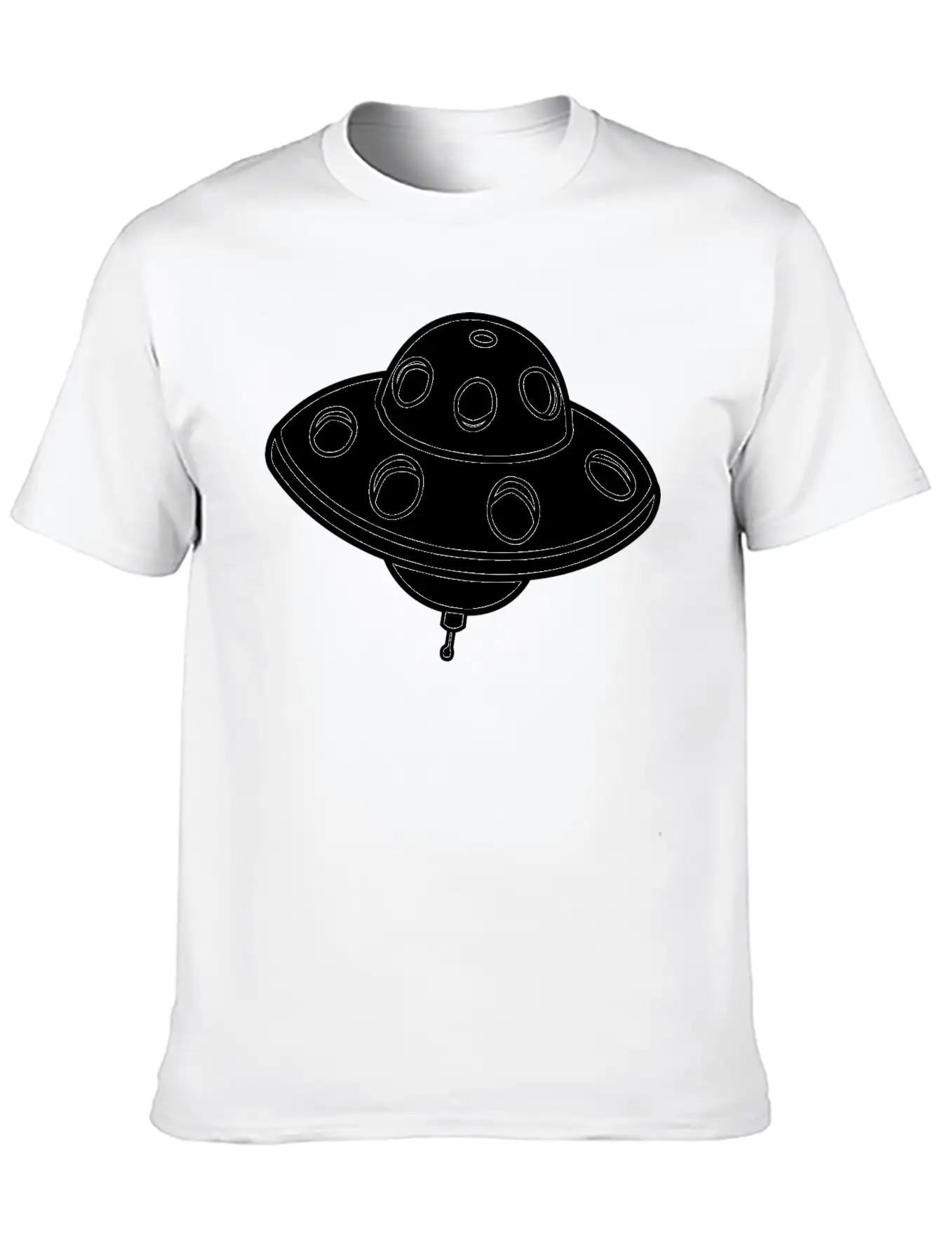 Rakete Rocket Space Shuttle Ufo Raumschiff Mond Mo Unisex Casual T-Shirt – Clean Design For Daily Comfort