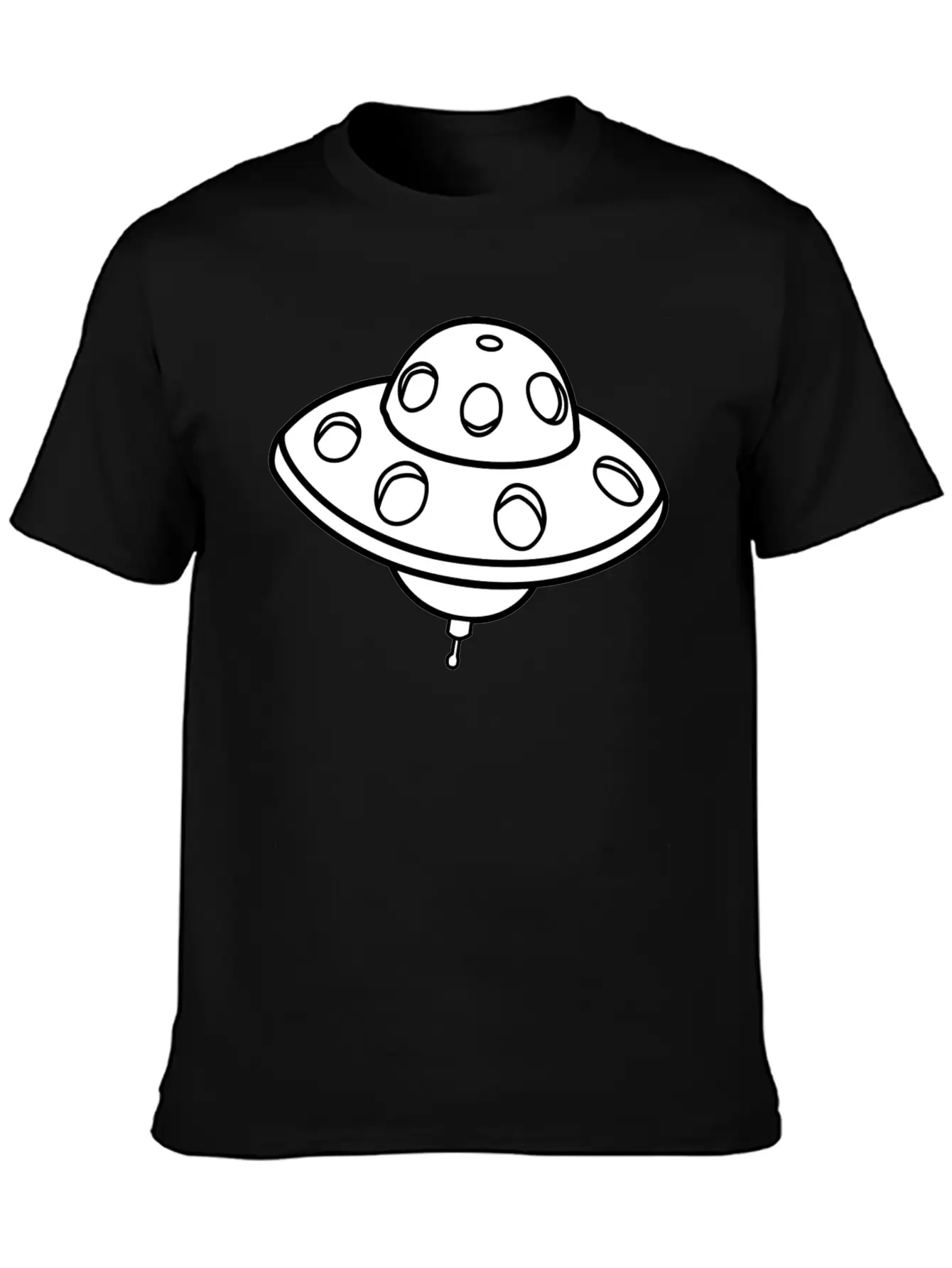 Rakete Rocket Space Shuttle Ufo Raumschiff Mond Mo Unisex Casual T-Shirt – Clean Design For Daily Comfort