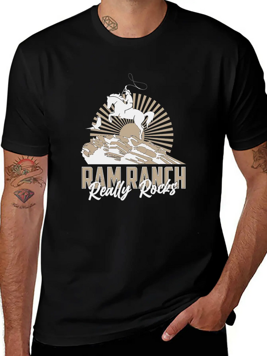 Ram Ranch Really Rocks, Ram Ranch Lyrics Soft Cotton Short Sleeve Tee – Unisex Wardrobe Staple
