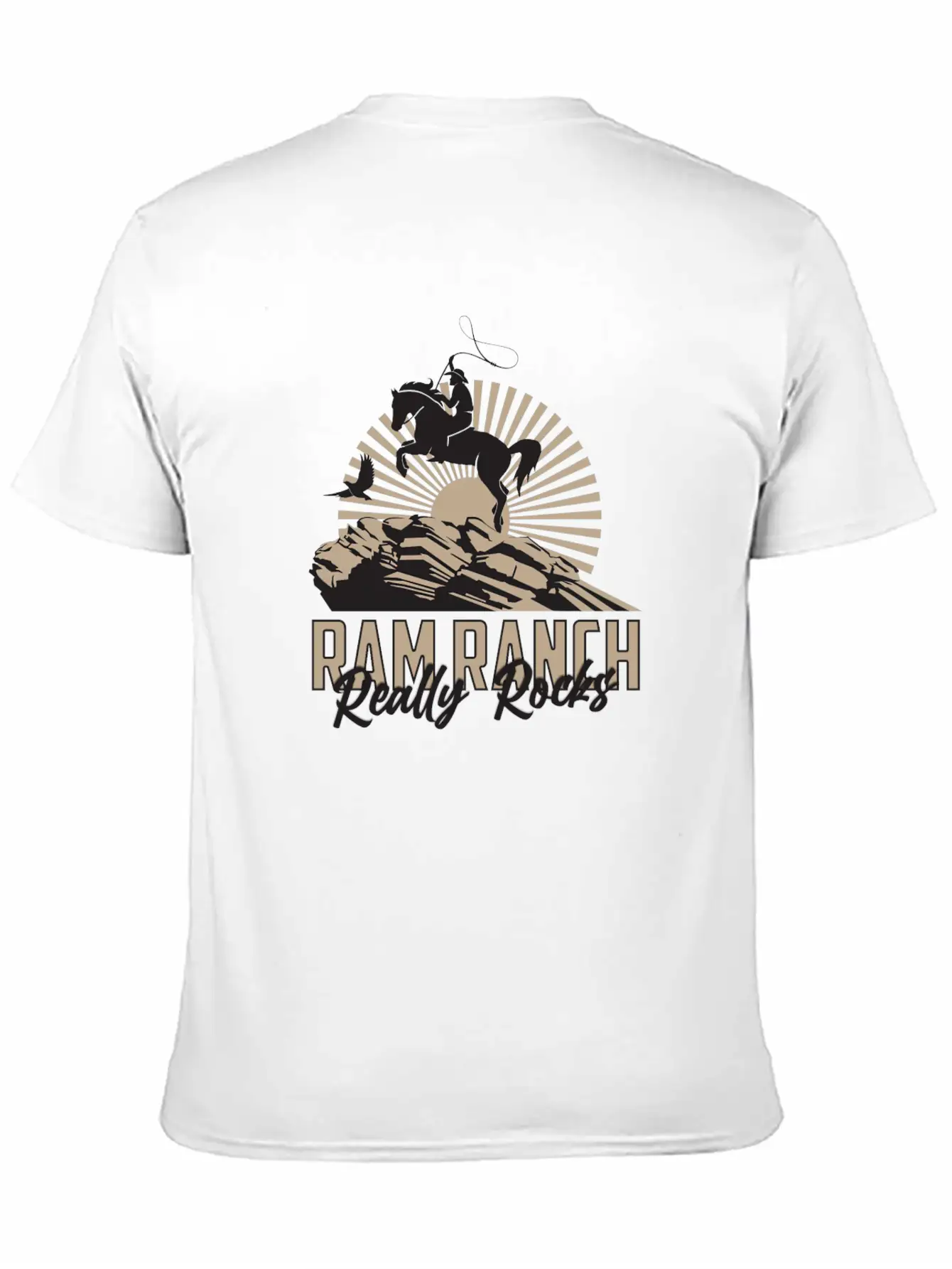 Ram Ranch Really Rocks, Ram Ranch Lyrics Soft Cotton Short Sleeve Tee – Unisex Wardrobe Staple