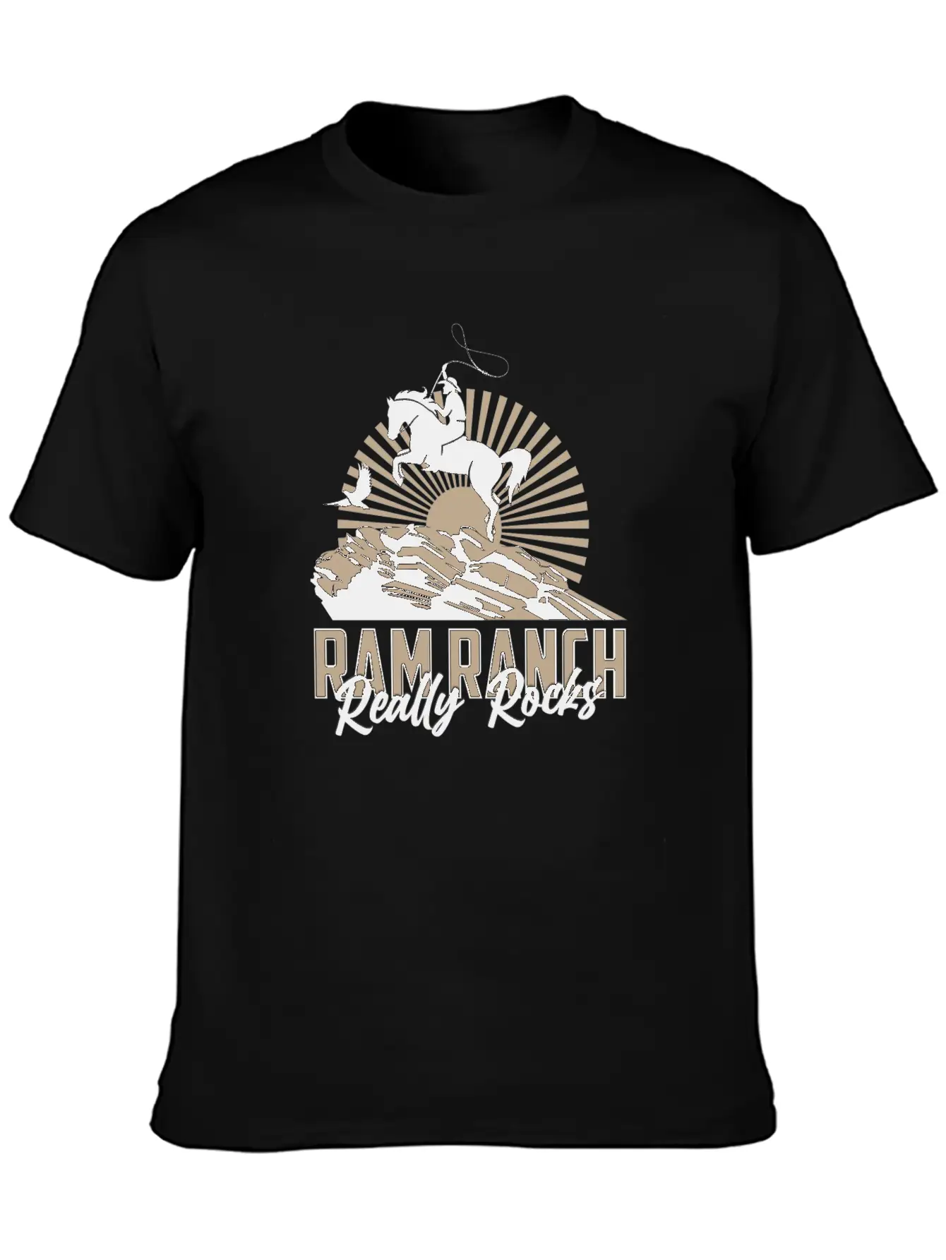 Ram Ranch Really Rocks, Ram Ranch Lyrics Soft Cotton Short Sleeve Tee – Unisex Wardrobe Staple