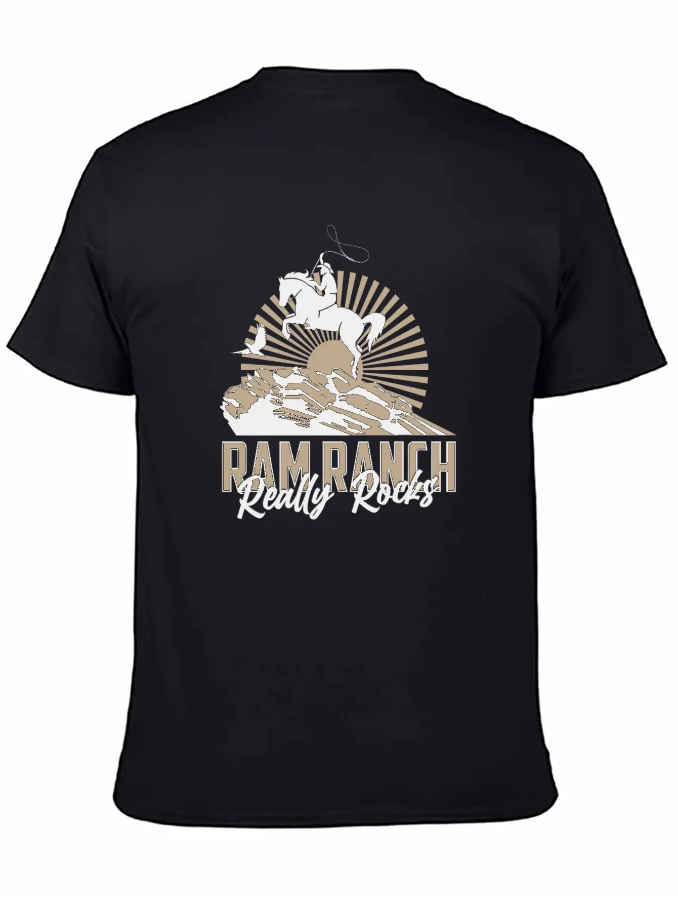 Ram Ranch Really Rocks, Ram Ranch Lyrics Soft Cotton Short Sleeve Tee – Unisex Wardrobe Staple