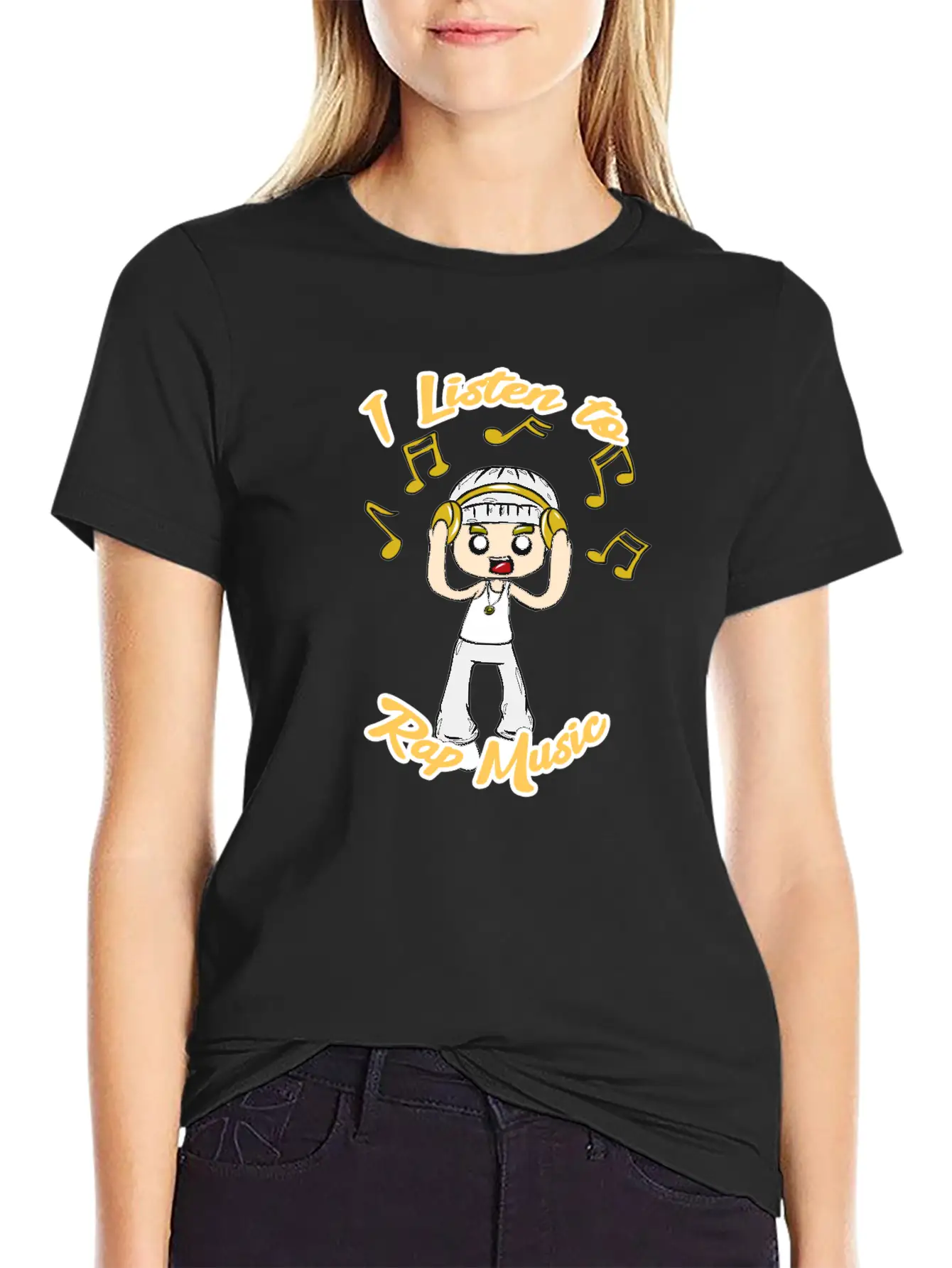 Rap Music Stylish Everyday T-Shirt – Unisex Basic Cotton Tee