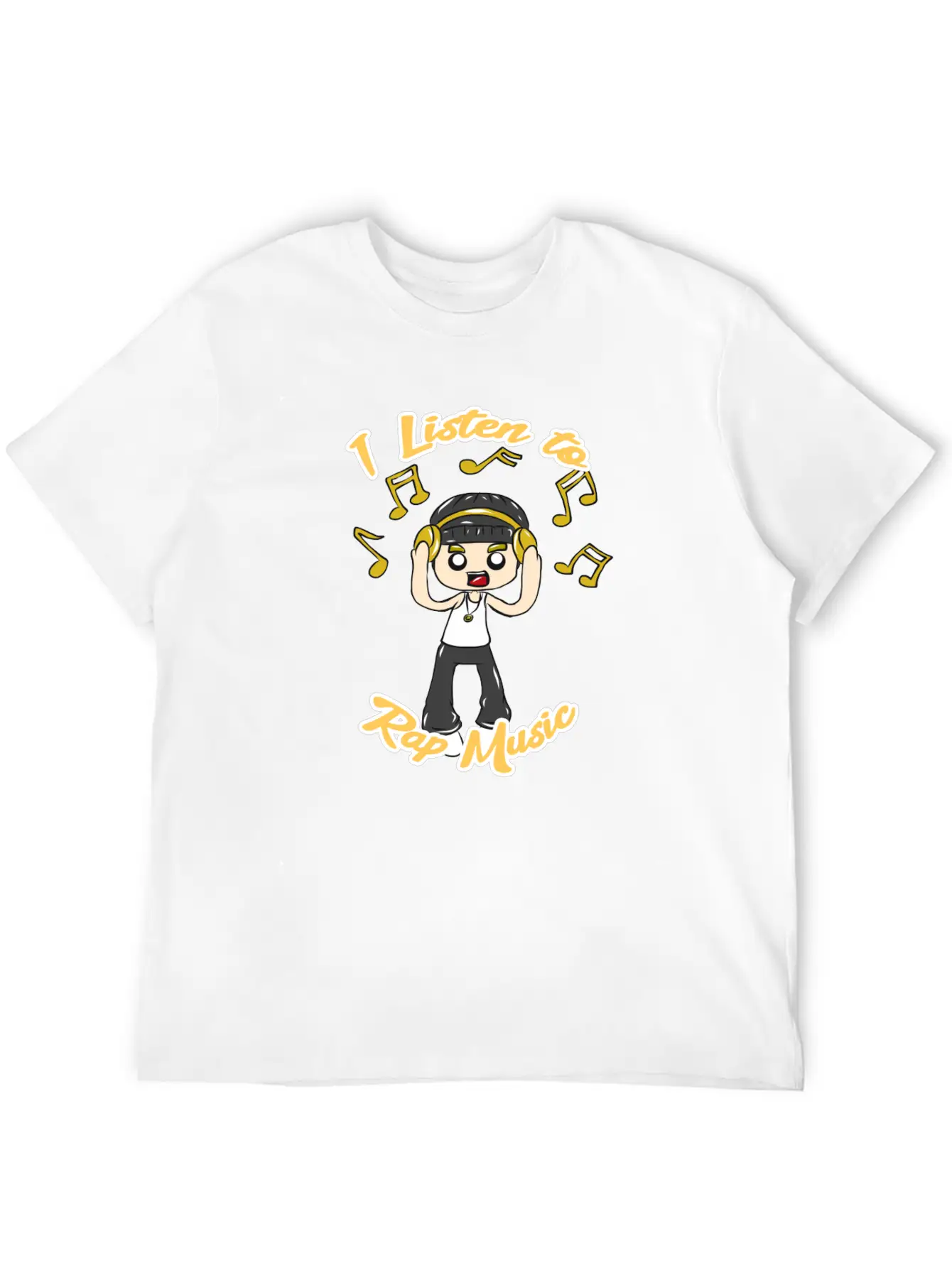Rap Music Stylish Everyday T-Shirt – Unisex Basic Cotton Tee