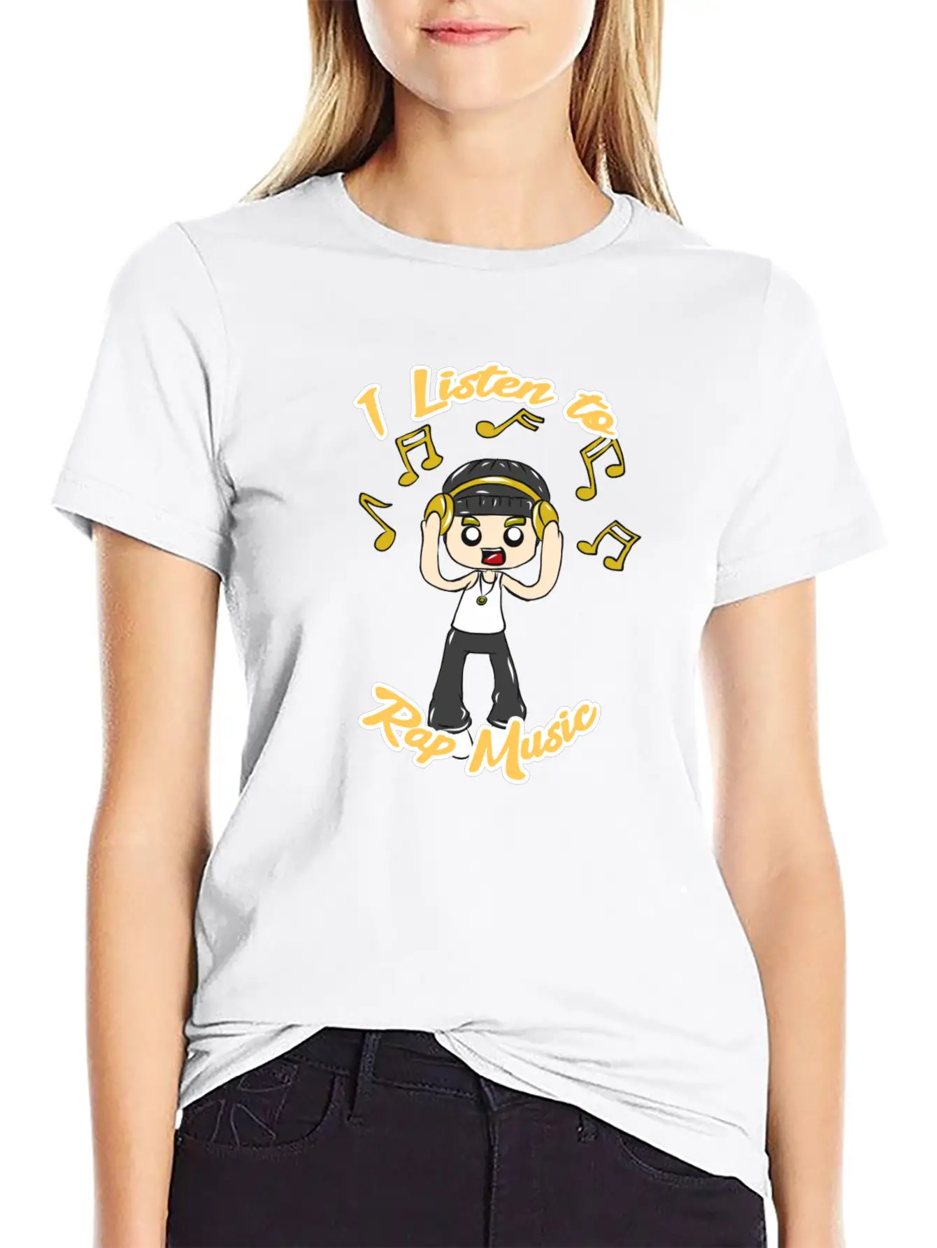Rap Music Stylish Everyday T-Shirt – Unisex Basic Cotton Tee