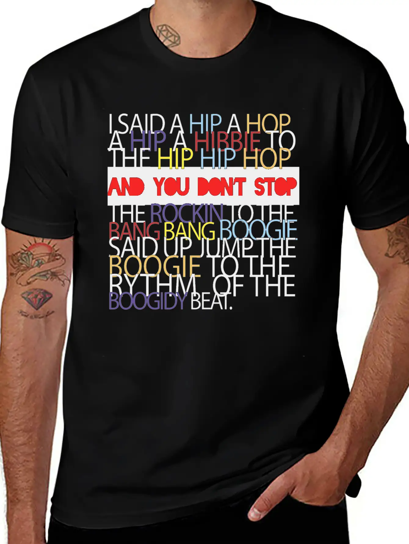 Rapper S Delight Sugarhill Gang Modern Fit Casual T-Shirt – Clean And Versatile Design