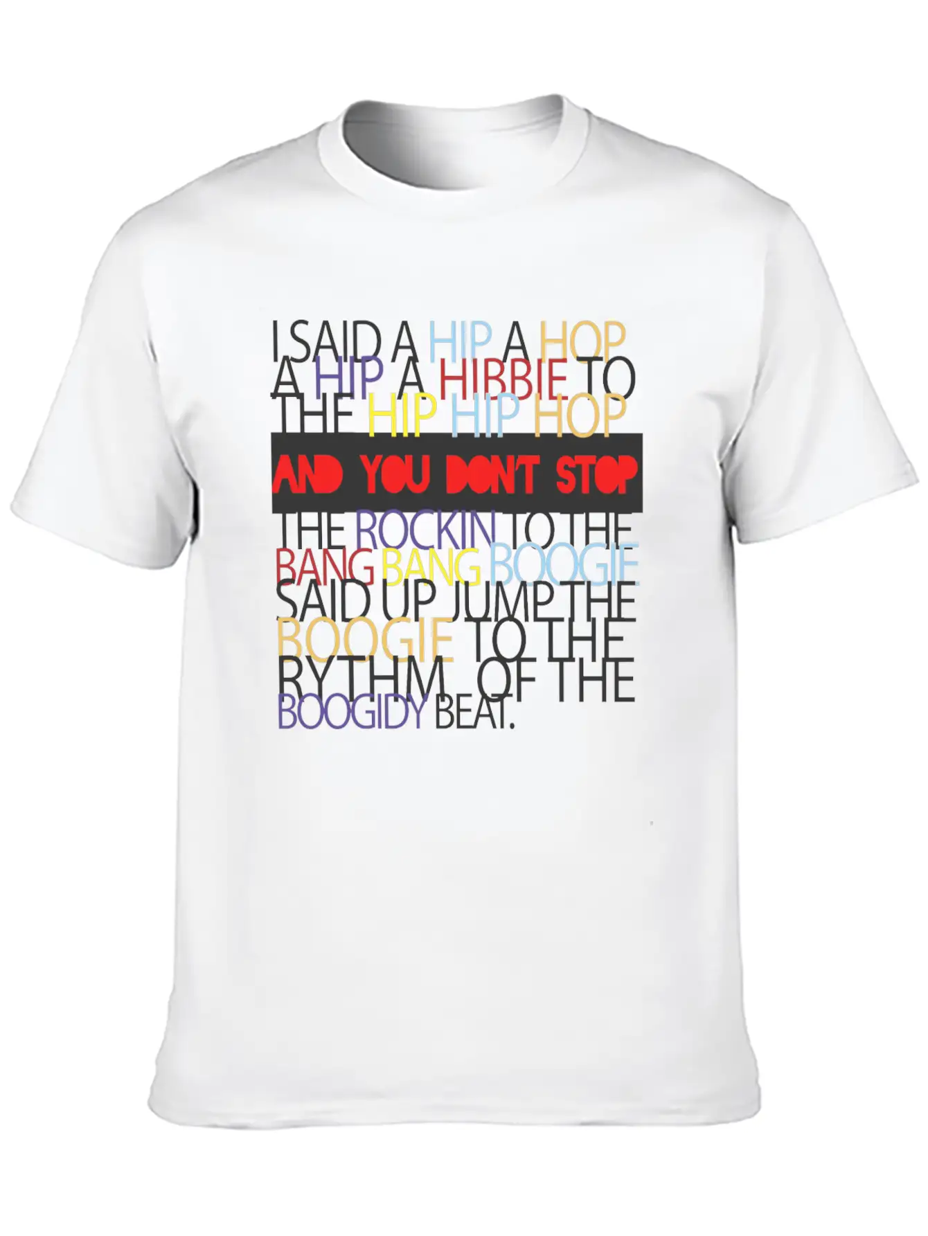 Rapper S Delight Sugarhill Gang Modern Fit Casual T-Shirt – Clean And Versatile Design