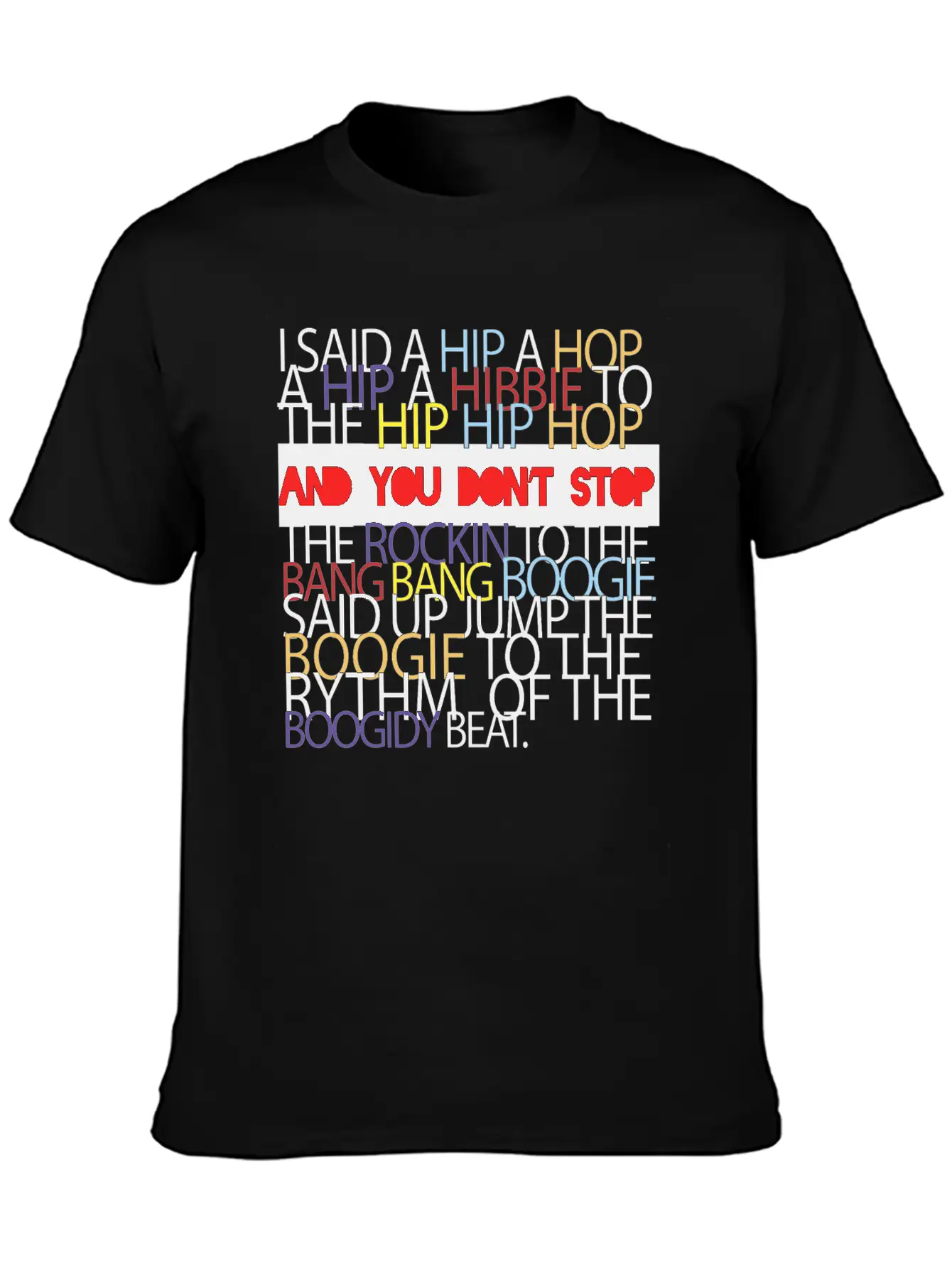Rapper S Delight Sugarhill Gang Modern Fit Casual T-Shirt – Clean And Versatile Design