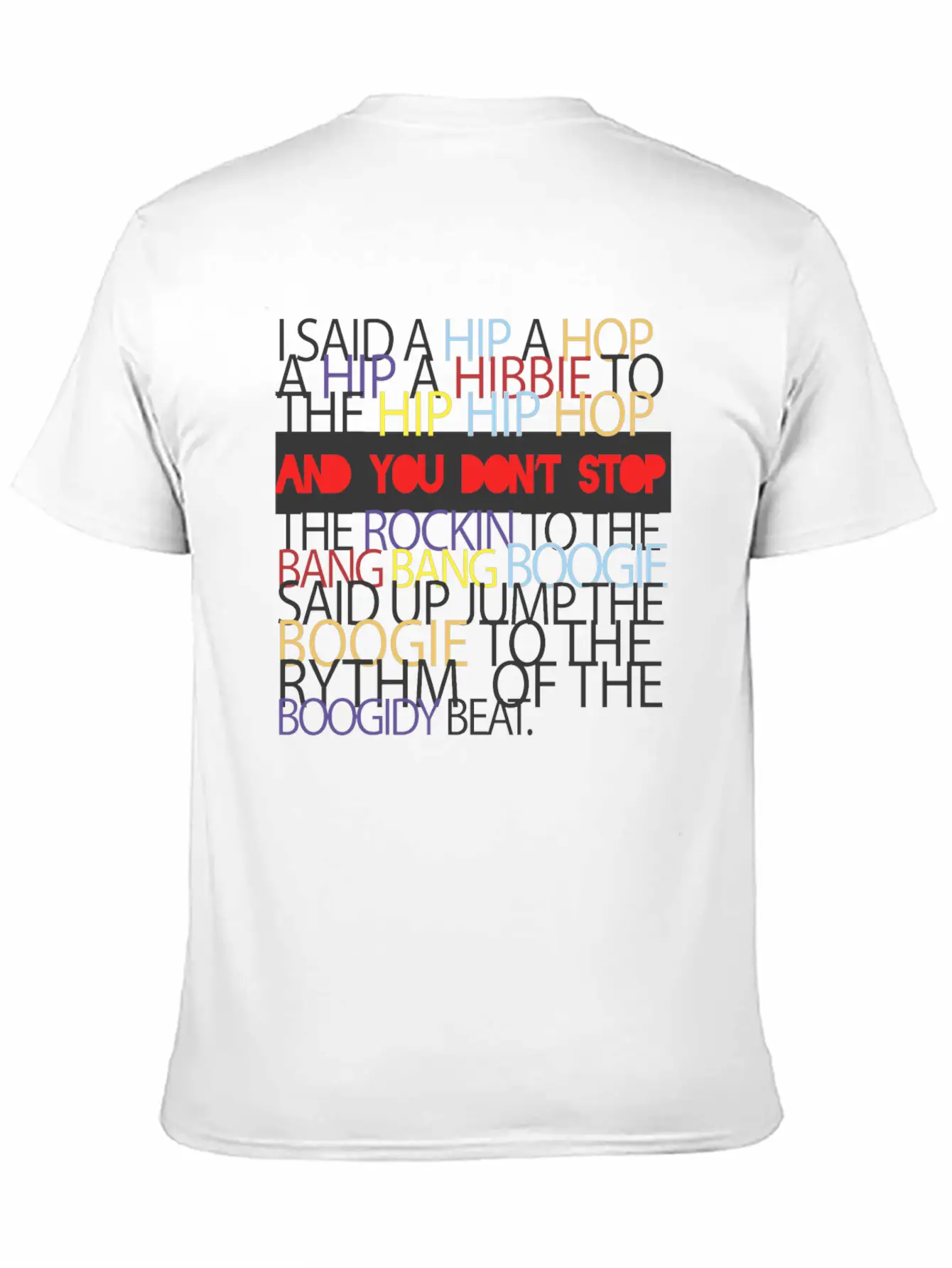 Rapper S Delight Sugarhill Gang Modern Fit Casual T-Shirt – Clean And Versatile Design